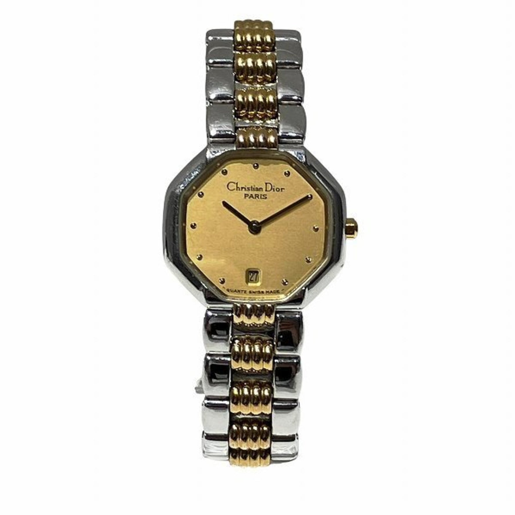 Christian Dior Dior 48.203 Quartz Gold Dial Watch