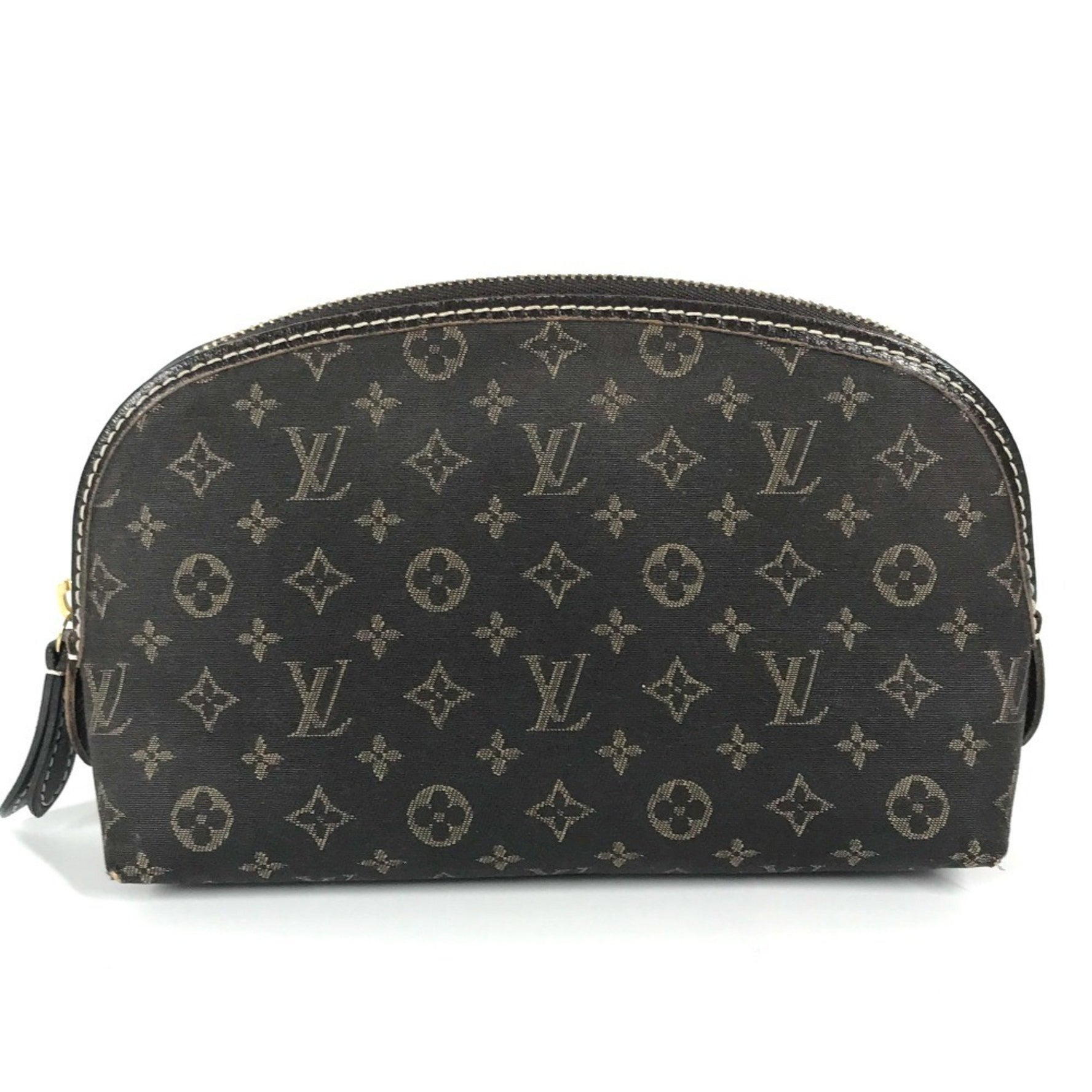 Louis Vuitton Monogram Idylle Pochette Cosmetic Makeup Pouch Multi-Pouch Fuzan Brown