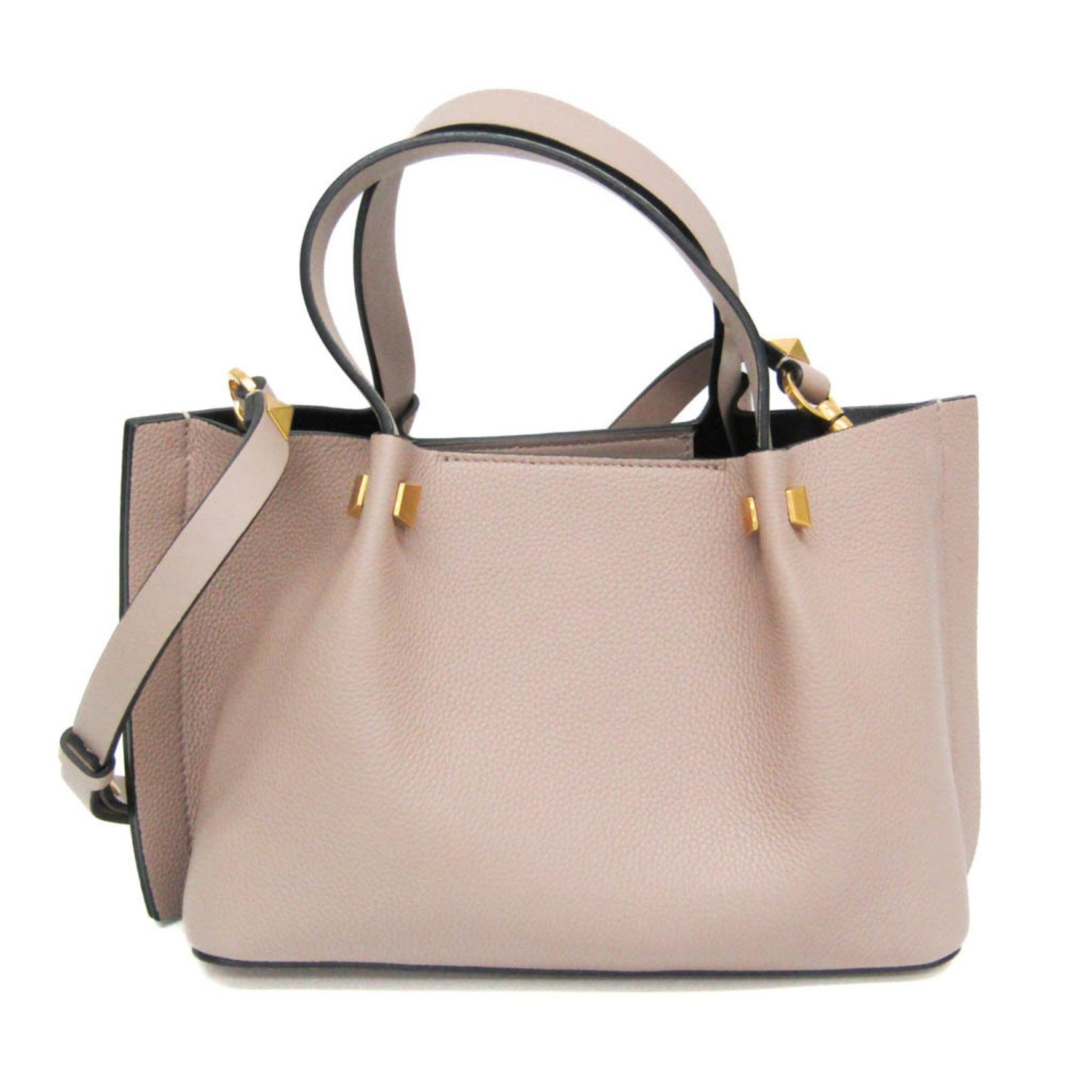 Valentino Garavani V Logo Escape Small Leather Handbag Dusty Pink