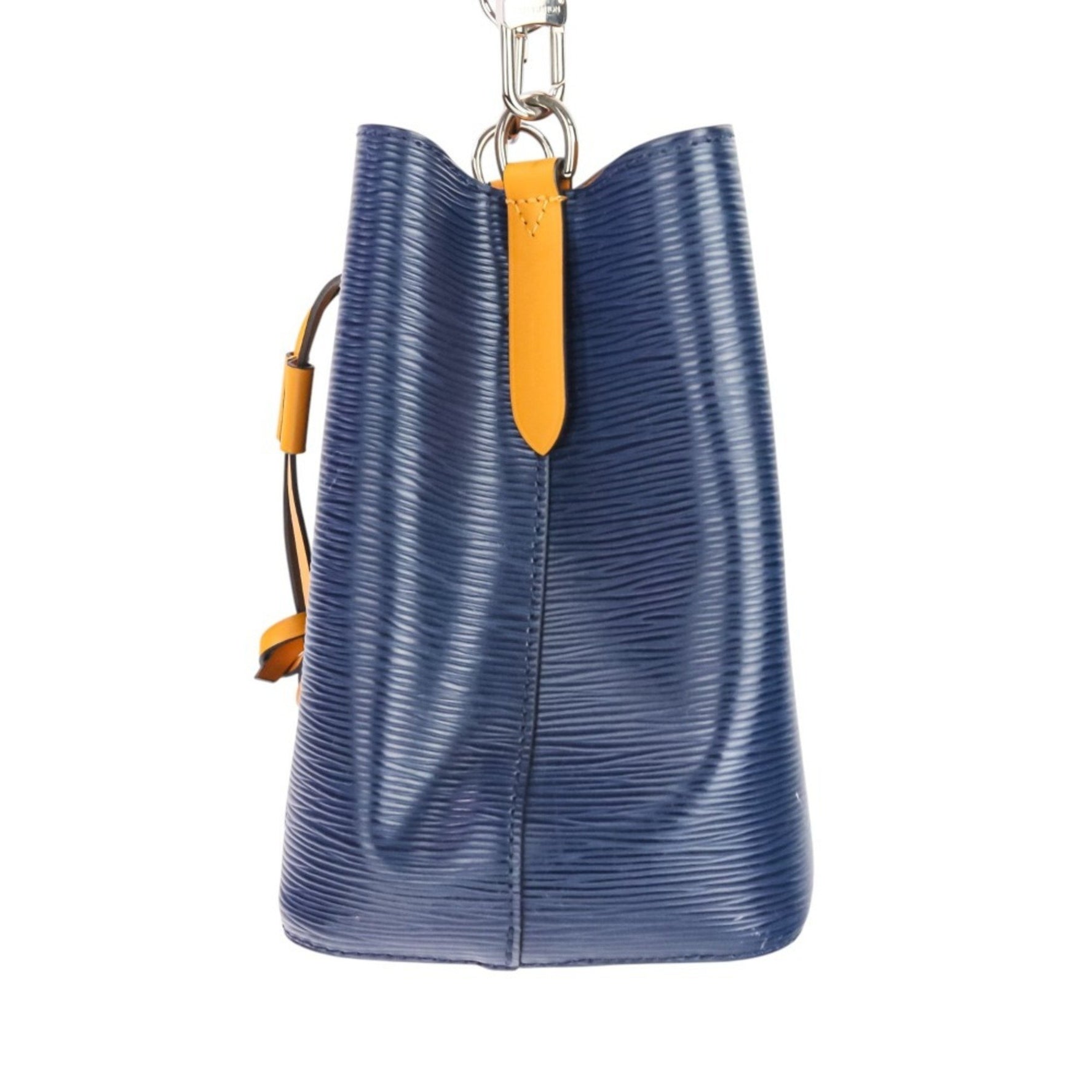 LOUIS VUITTON Epi NeoNoe BB Handbag/Shoulder Bag Navy Orange