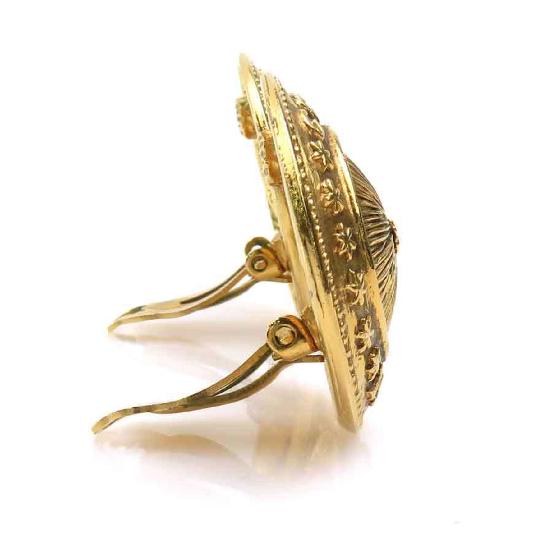 CHANEL Metal Earrings