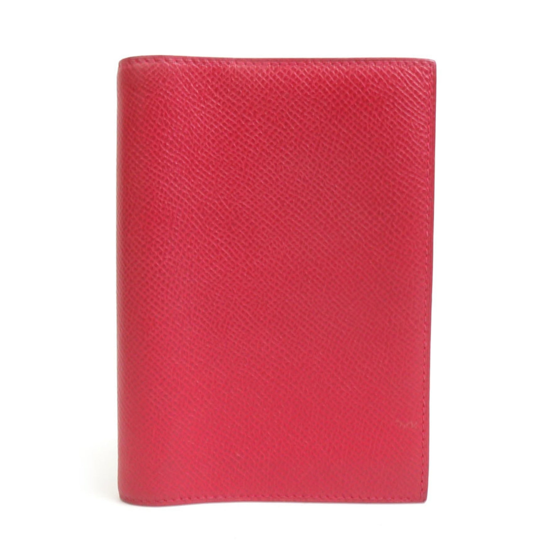 Hermes Notebook Cover Leather Dark Red