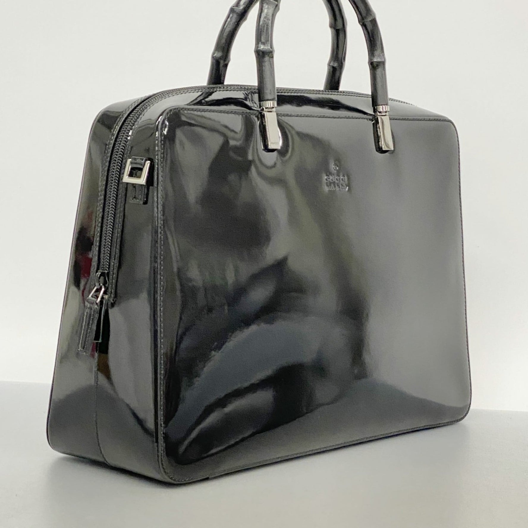 Gucci Bamboo Handbag 000 0829 Enamel