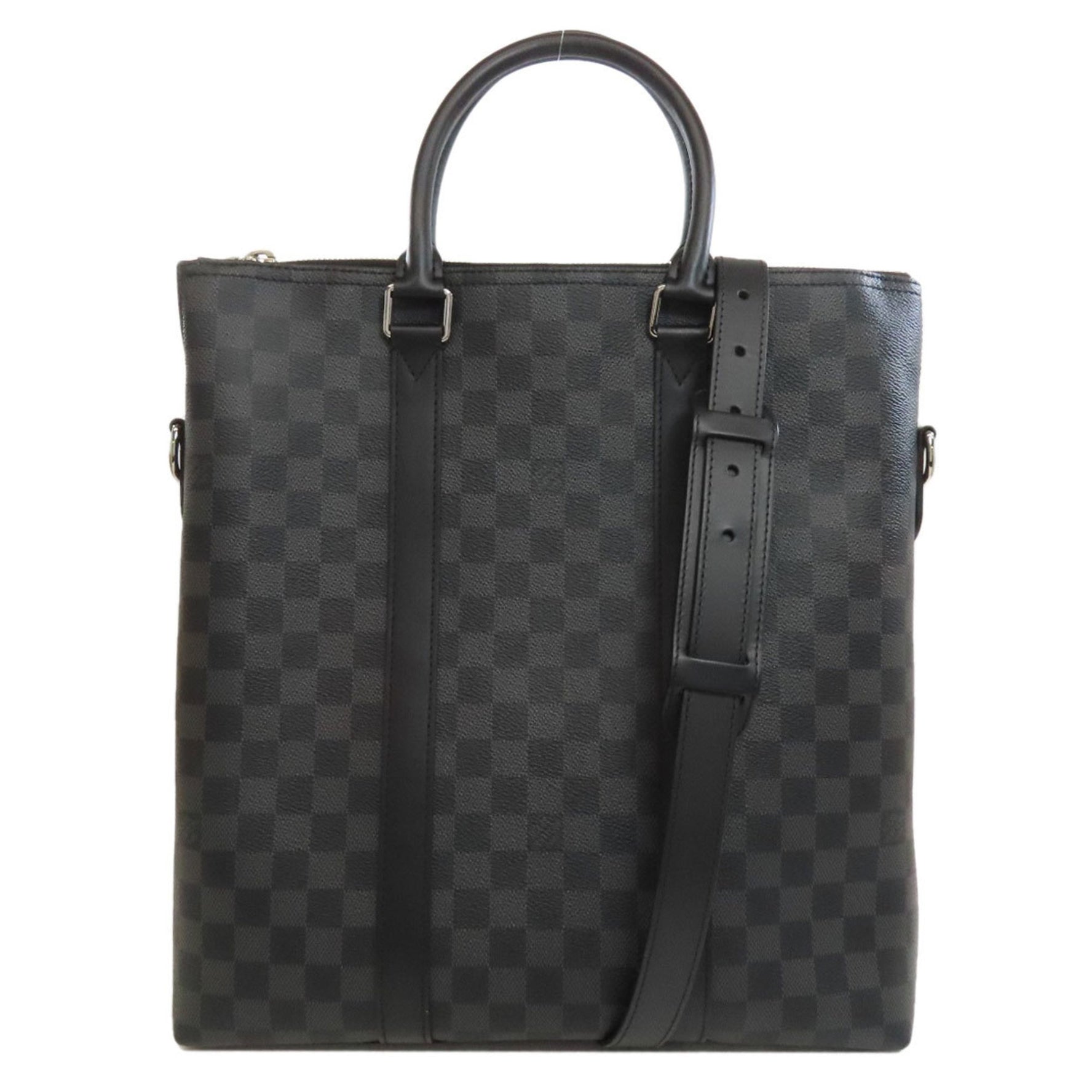 Louis Vuitton Anton Tote Handbag Damier Canvas