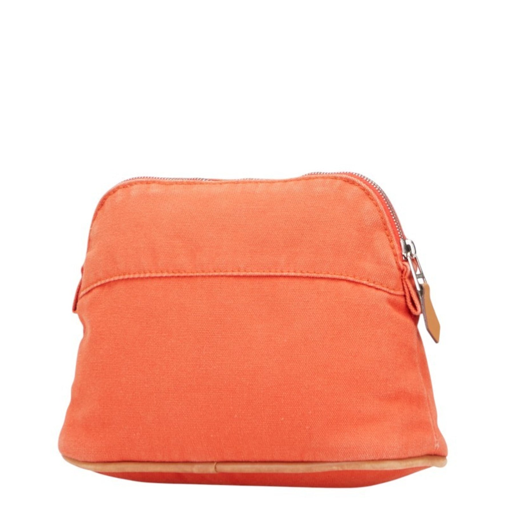 Hermès Bolide Pouch 20 Pouch, Small Item Case, Canvas and Leather, HERMES