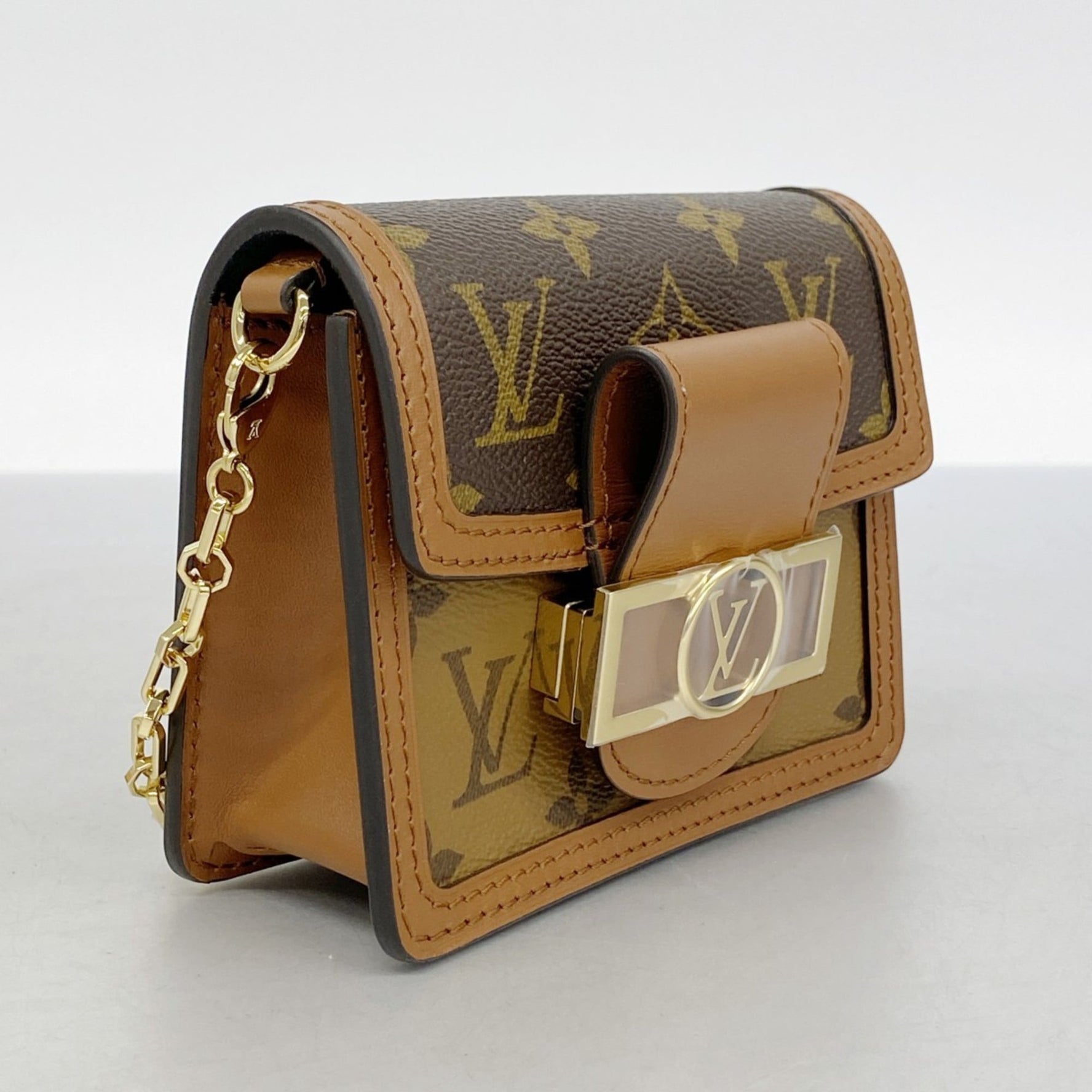 Louis Vuitton Monogram Reverse Pico Dauphine Shoulder Bag