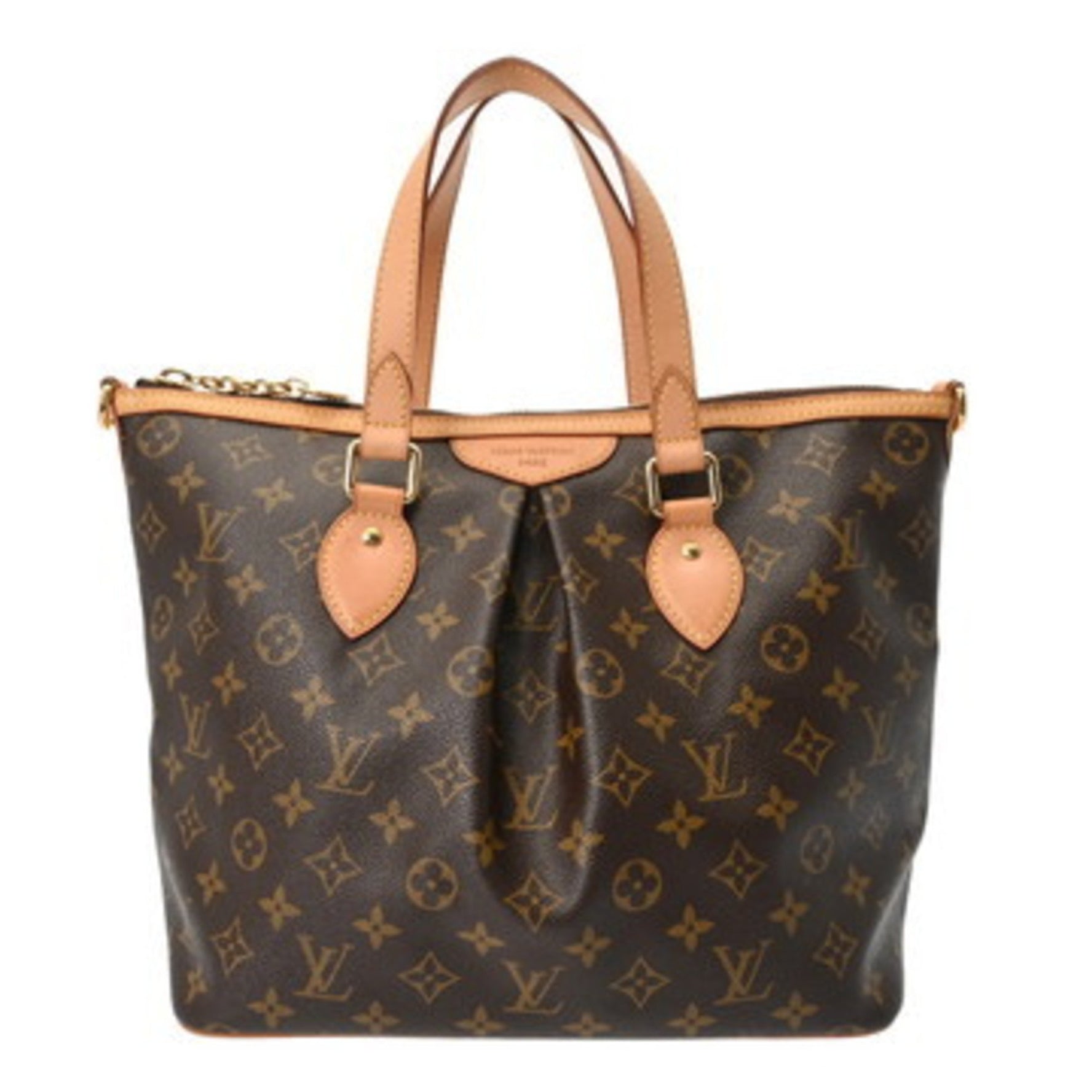 LOUIS VUITTON Monogram Palermo PM Canvas Handbag