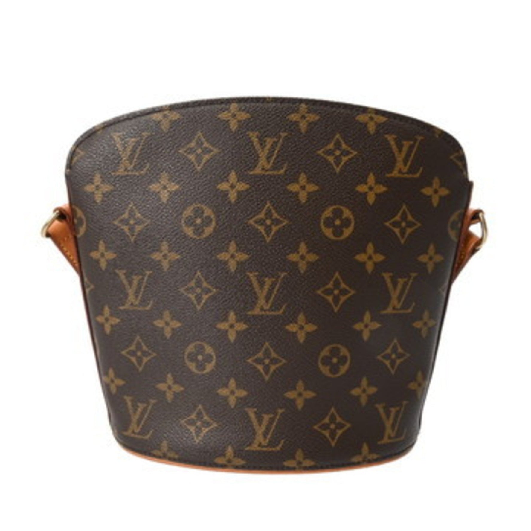LOUIS VUITTON Monogram Drouot Canvas Shoulder Bag