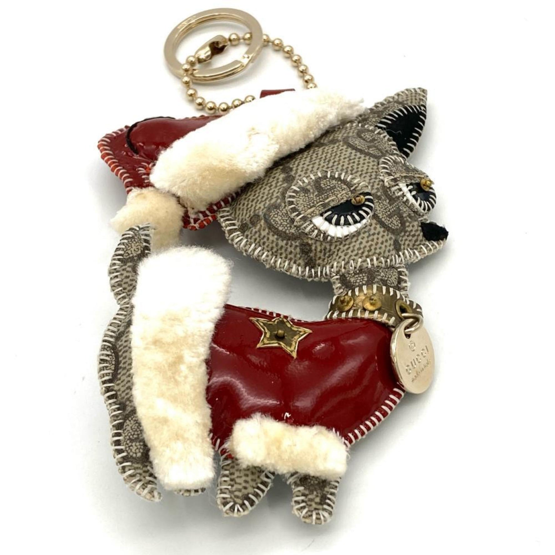 Gucci Guccioli Chihuahua Keyring PVC