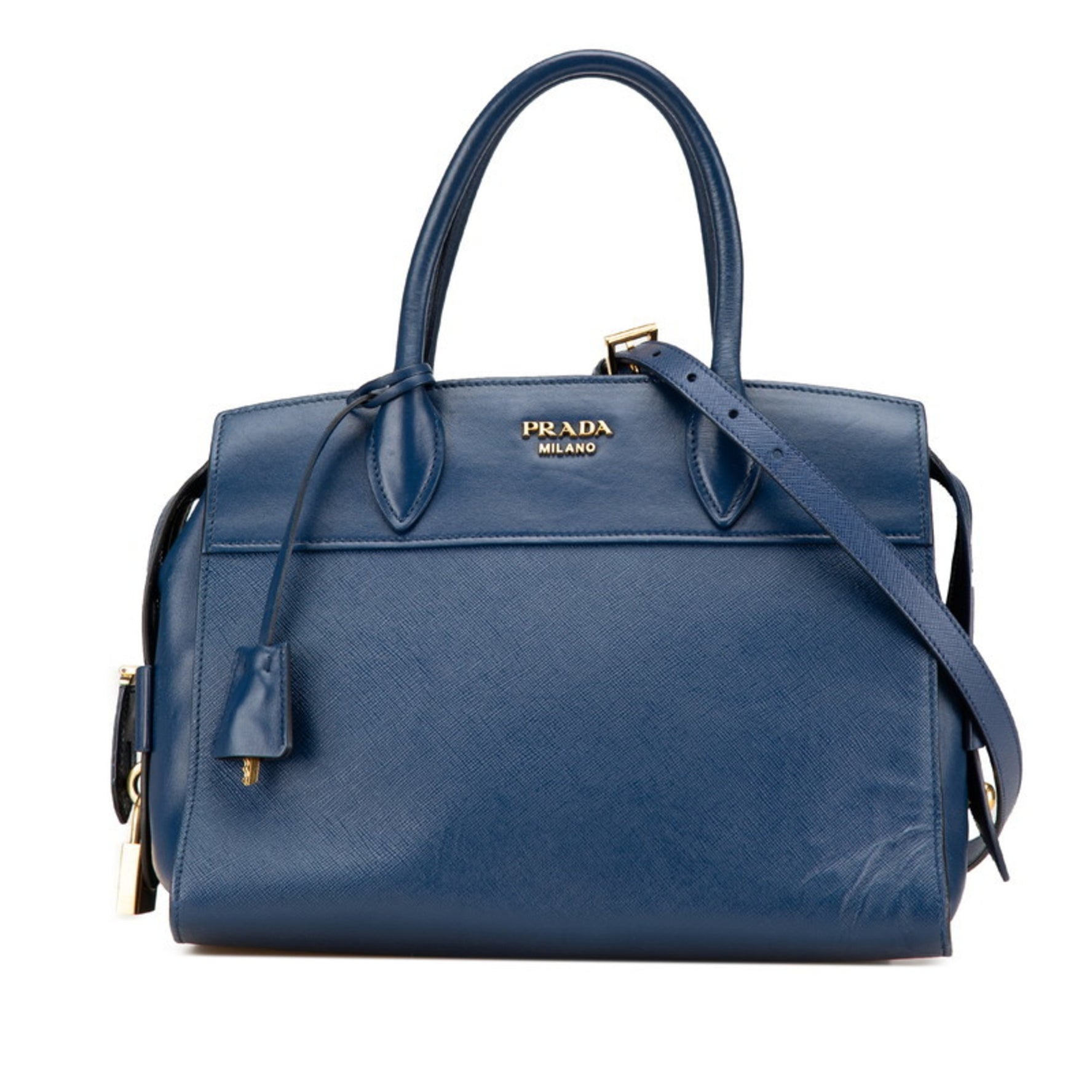 Prada Esplanade Handbag Shoulder Bag Leather