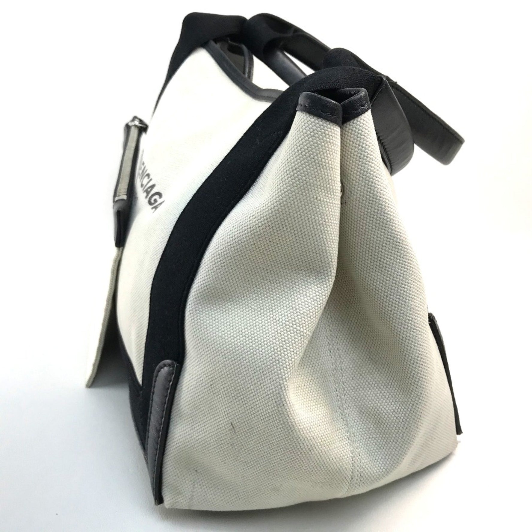 Balenciaga Bag Logo Tote Bag Hand Bag x Black