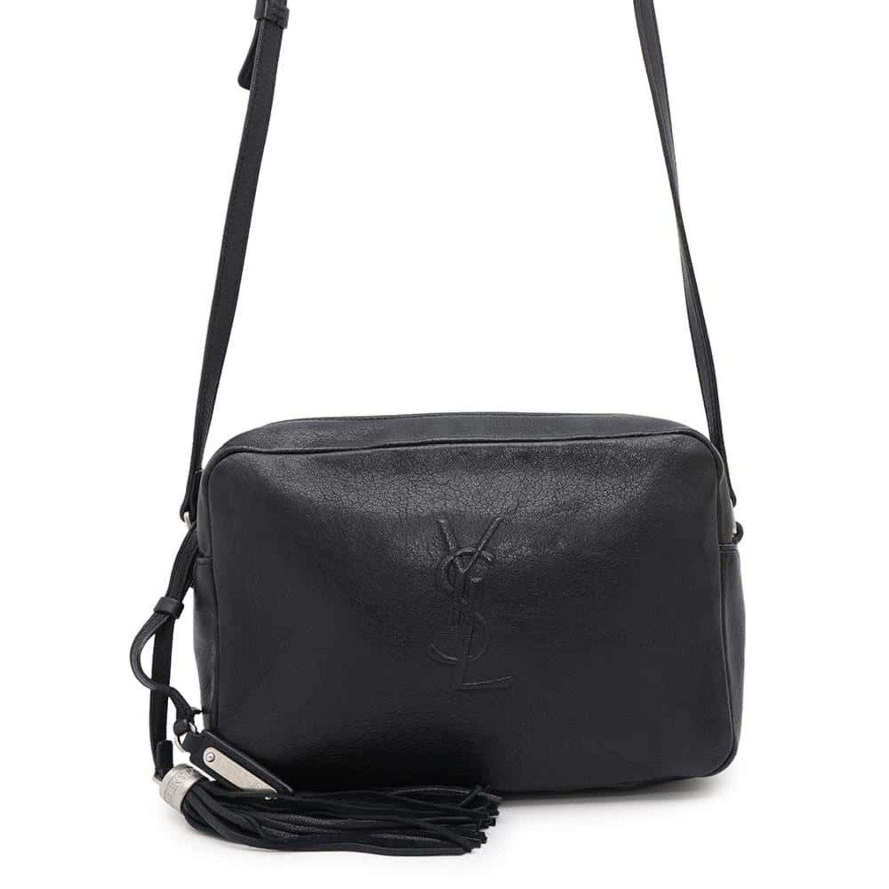 Saint Laurent Shoulder Bag Lou Camera PARIS Tassel