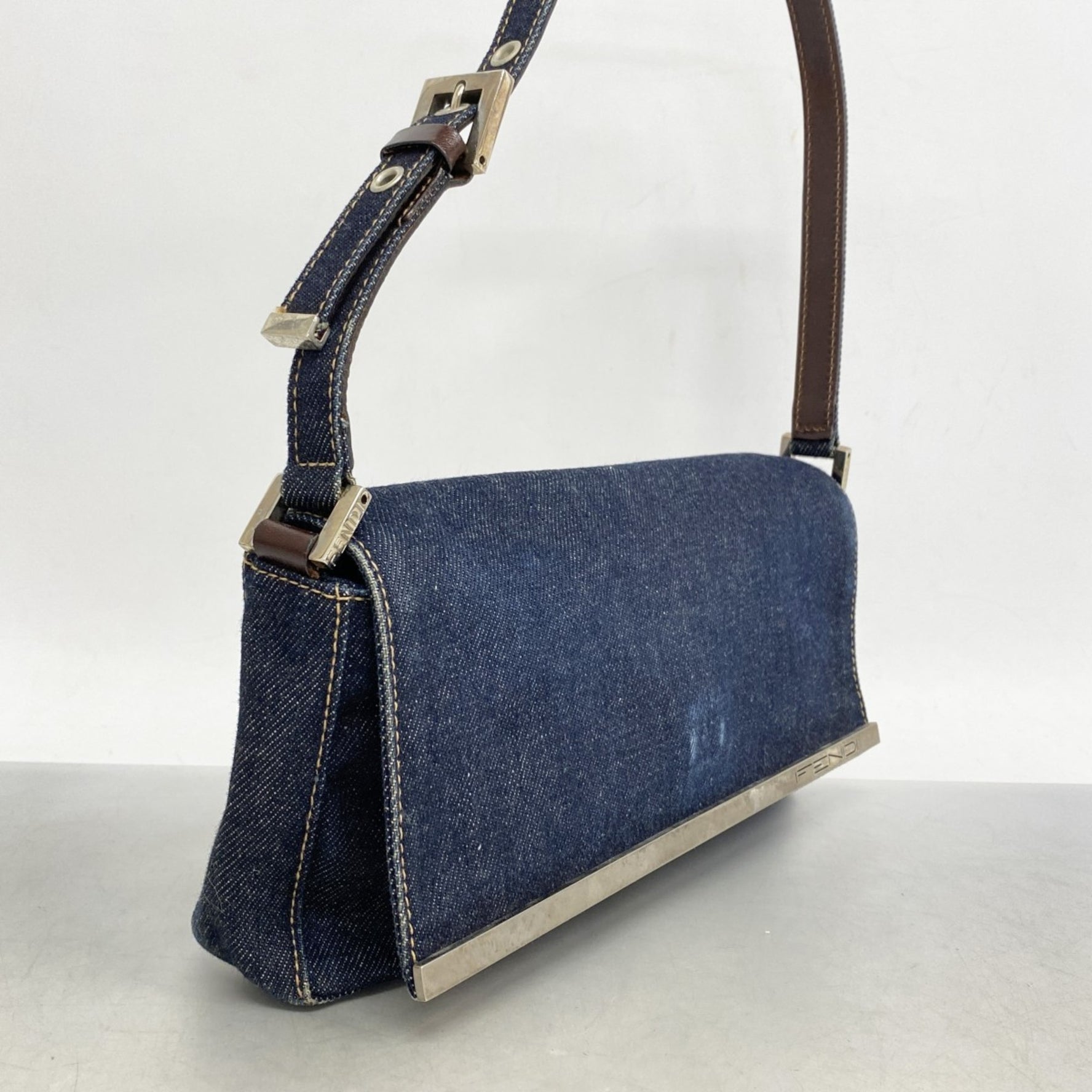 Fendi Shoulder Bag Denim