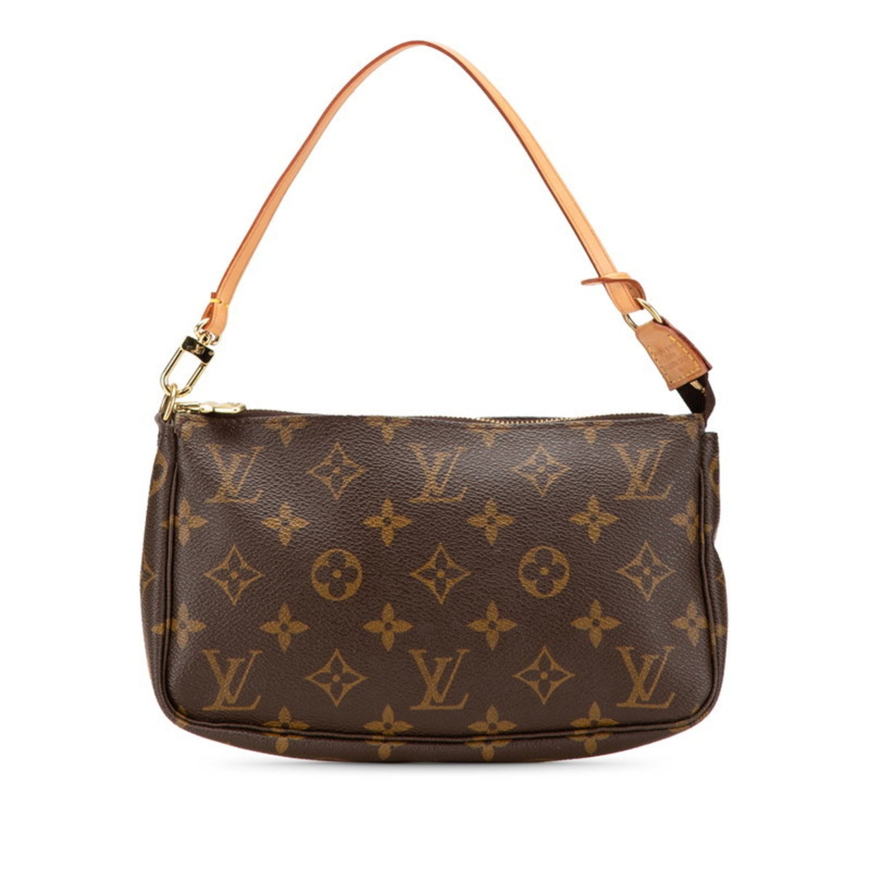 Louis Vuitton Monogram Pochette Accessoires Shoulder Bag PVC Leather
