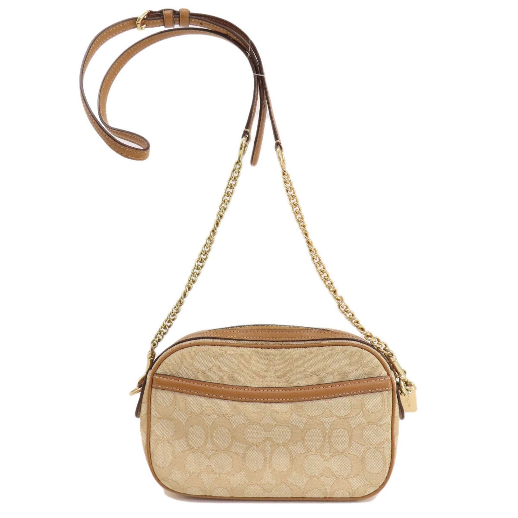 Coach Signature Shoulder Bag Canvas