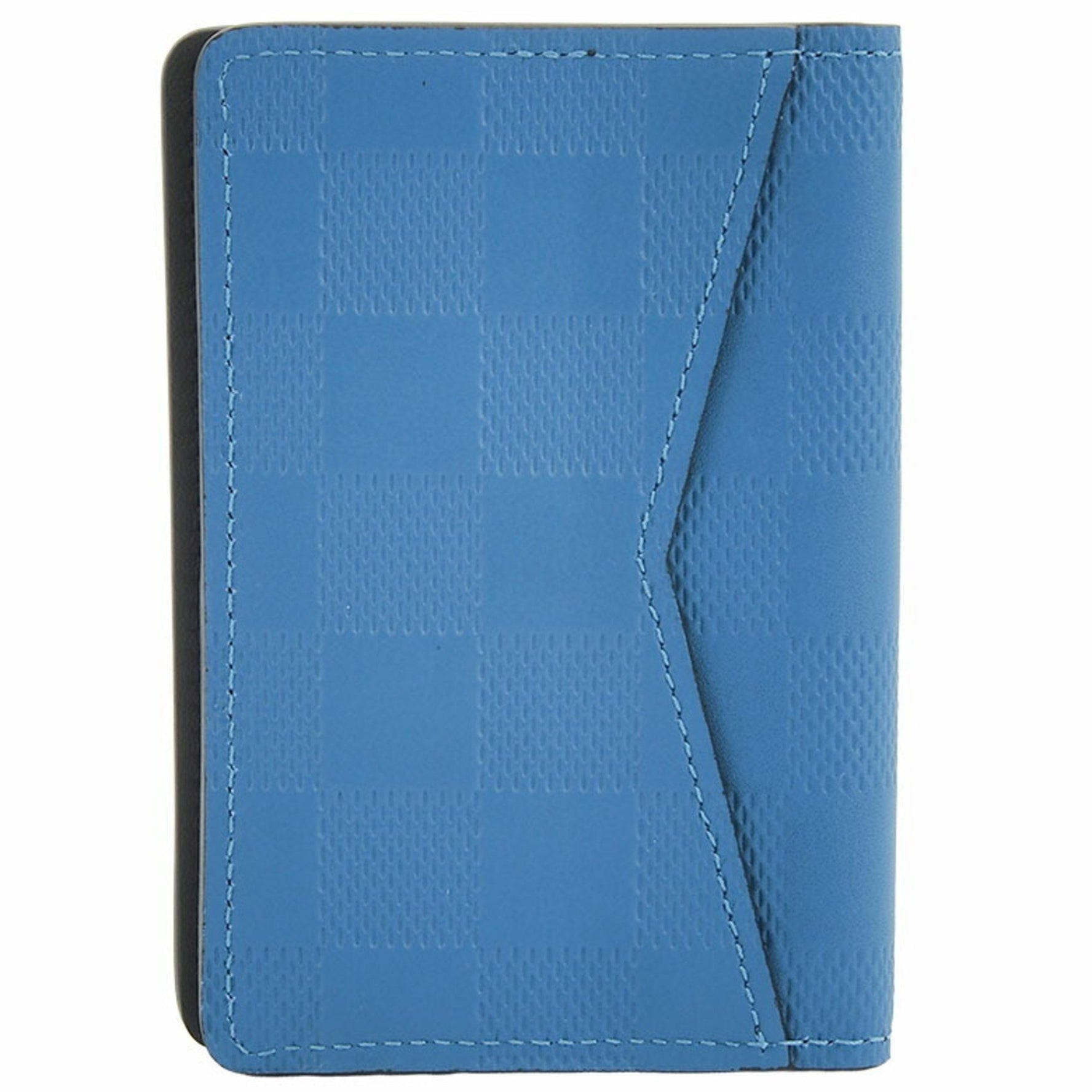 Louis Vuitton Organizer de Poche Card Case Leather Damier