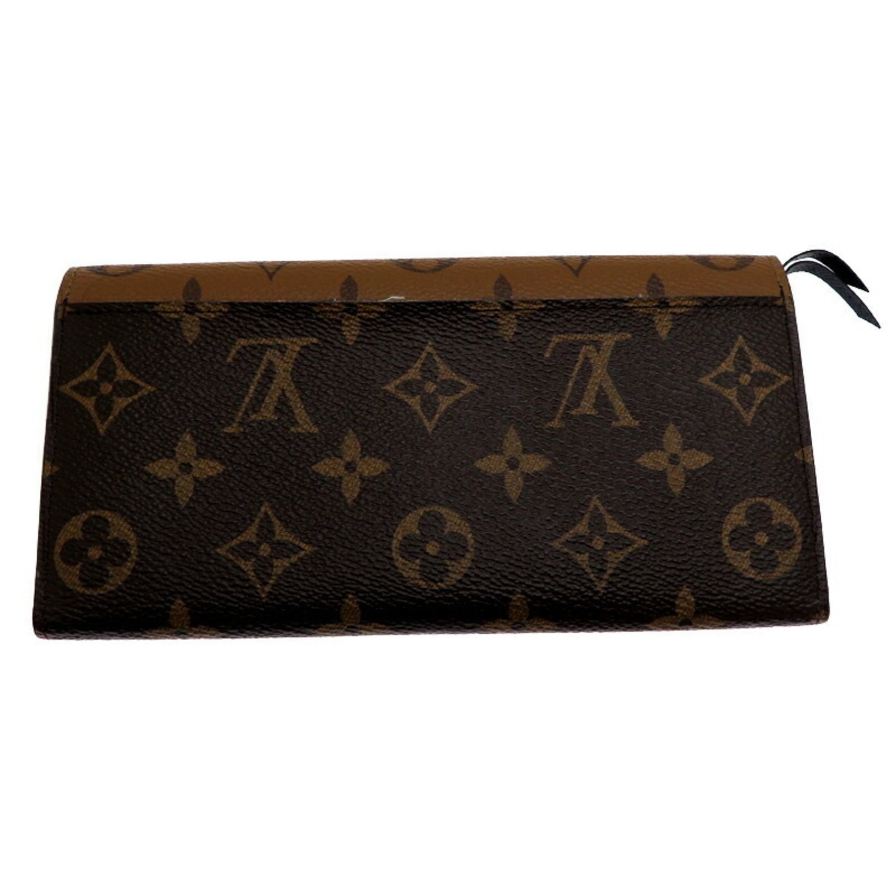 Louis Vuitton Portefeuille Emily Long Wallet Monogram Reverse