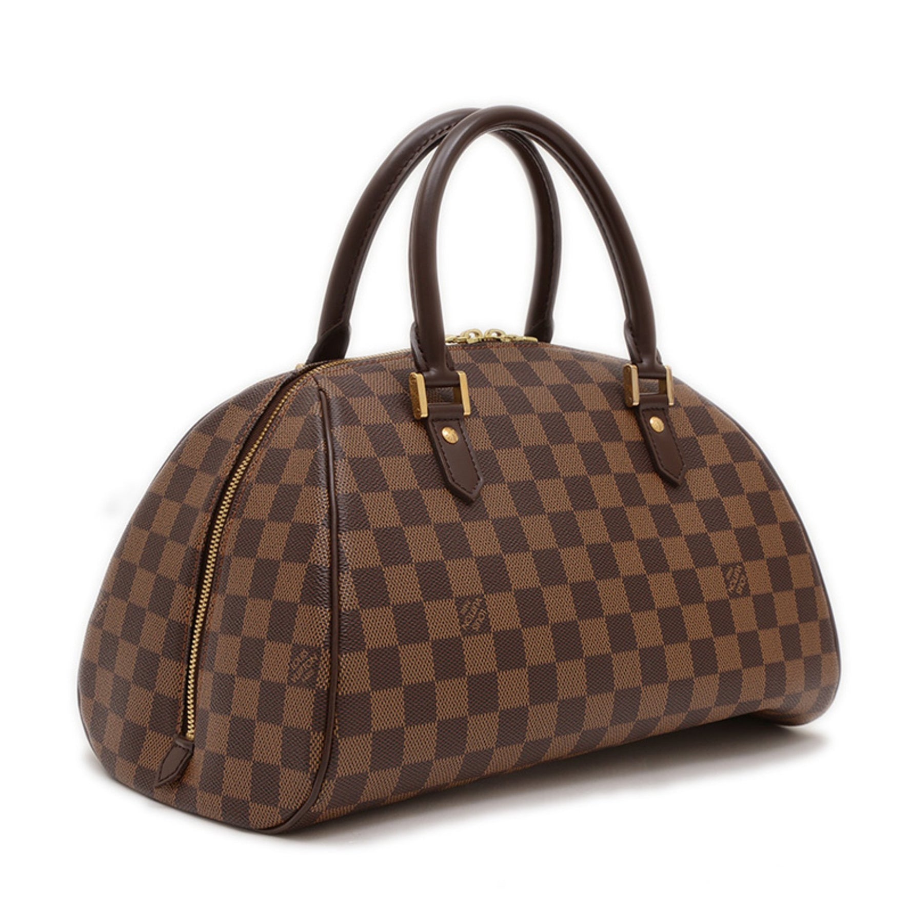 Louis Vuitton Damier Rivera MM Boston Bag Handbag BP