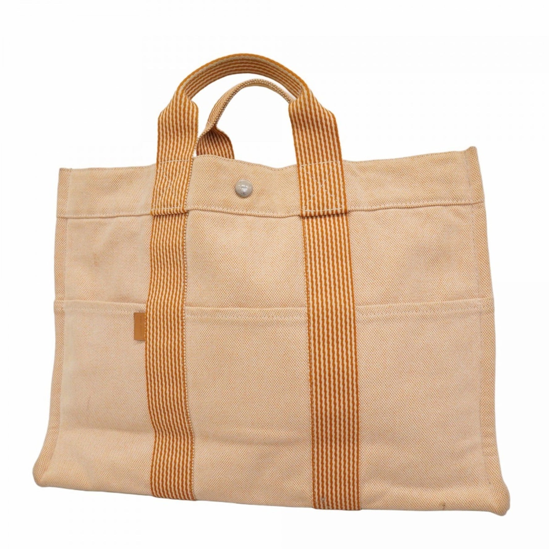 Hermes New Fool Tote MM Canvas Bag