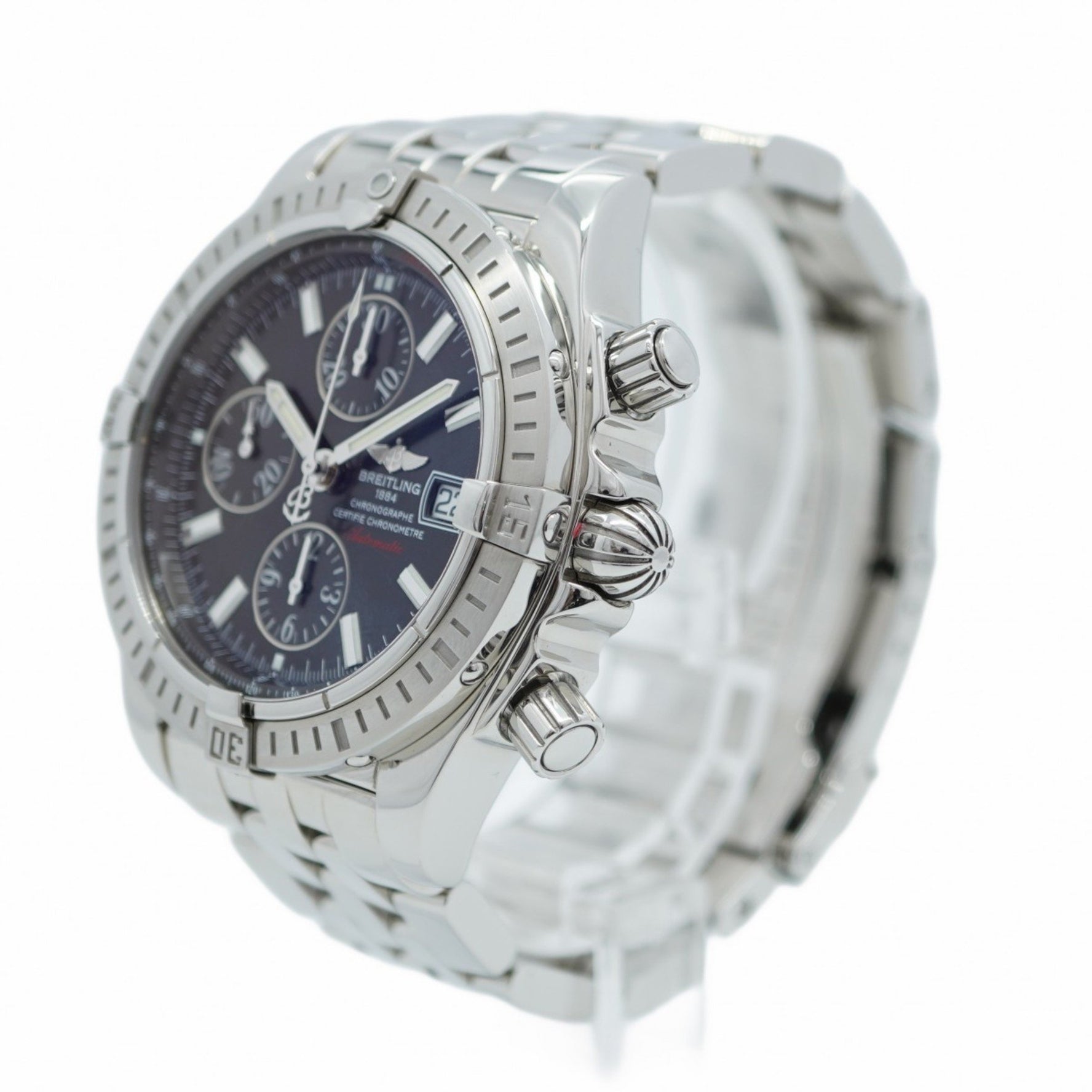 Breitling Chronomat A13356 Black Dial Men's Watch