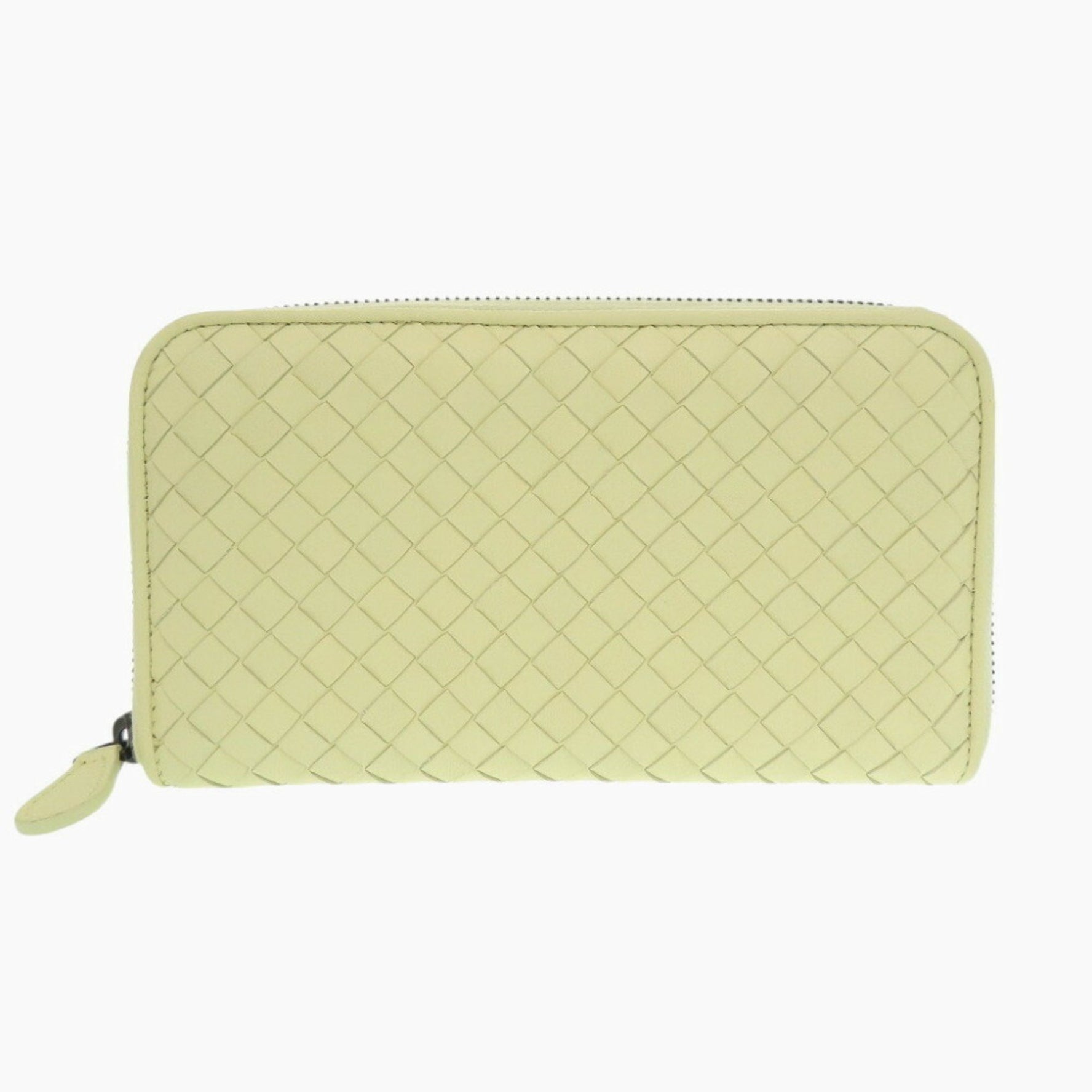 Bottega Veneta Intrecciato Leather Round Long Wallet