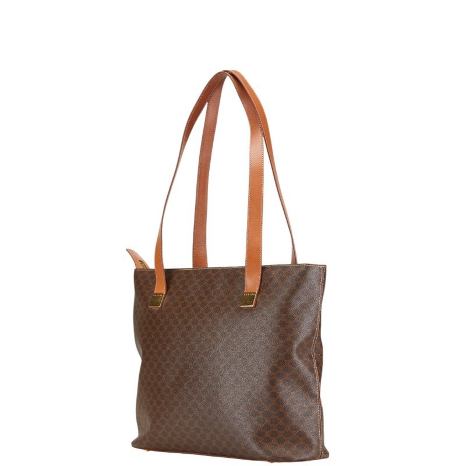 Celine Macadam Tote Bag PVC Leather
