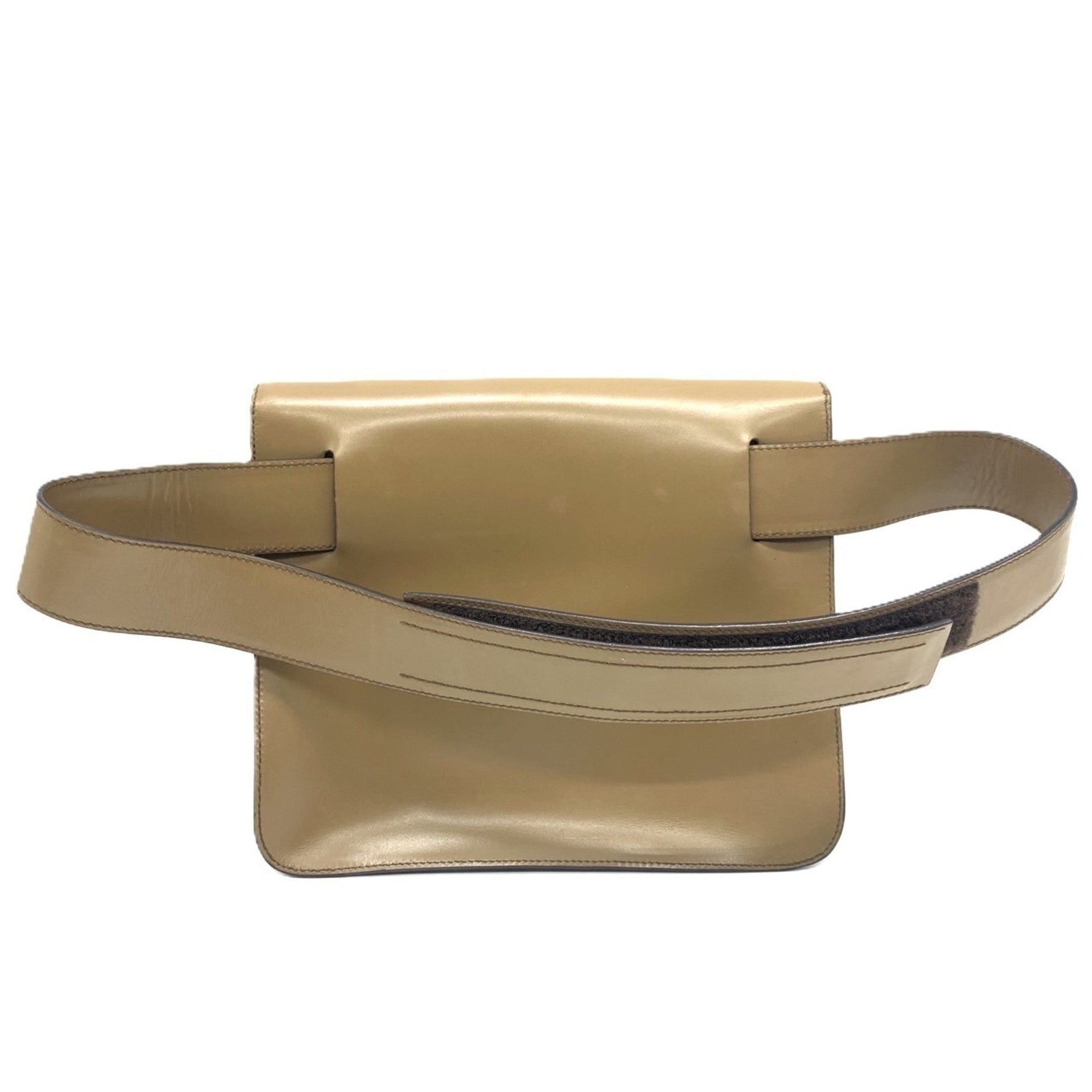 Prada Leather Waist Bag Camel