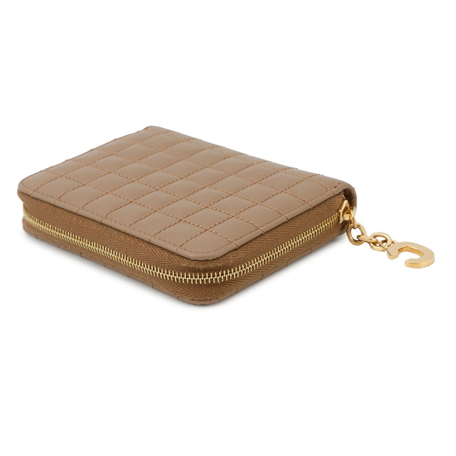 Celine Wallet/Coin Case C Charm Compact Wallet Leather