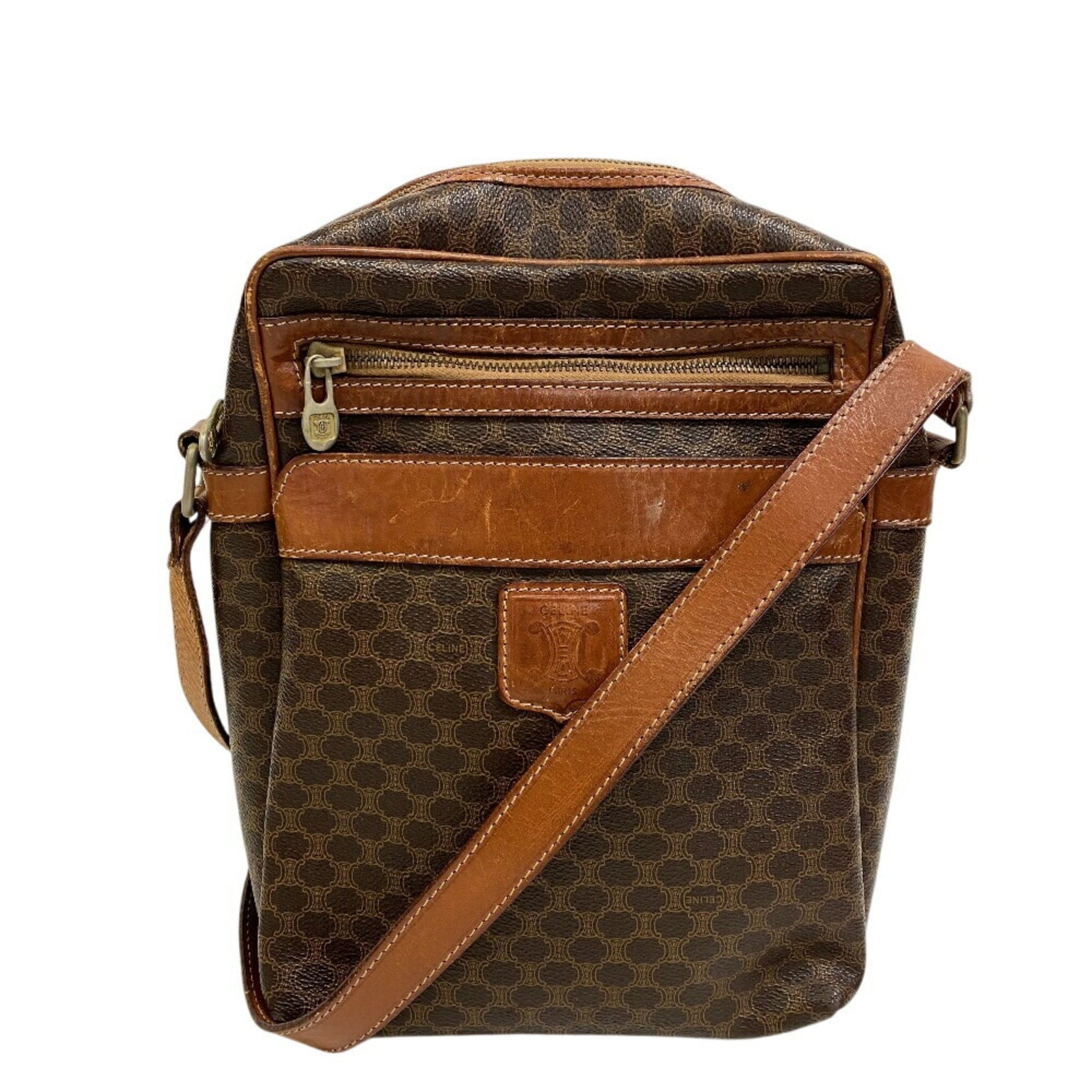 CELINE Macadam Shoulder Bag