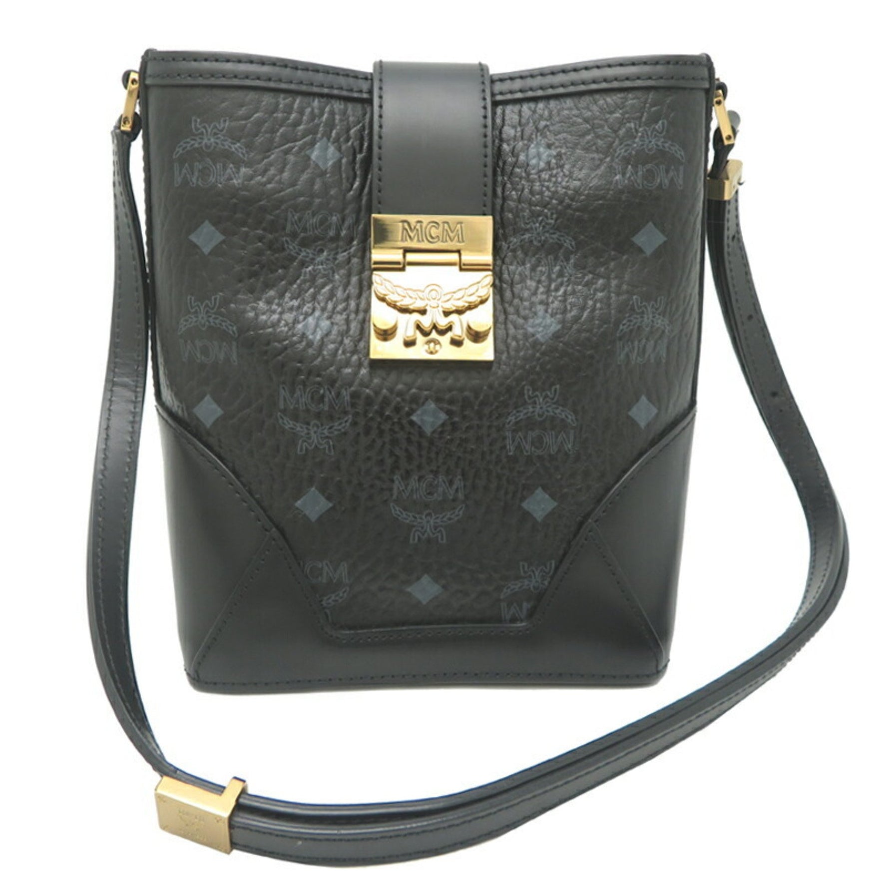 MCM Visetos Shoulder Bag MWS PVC