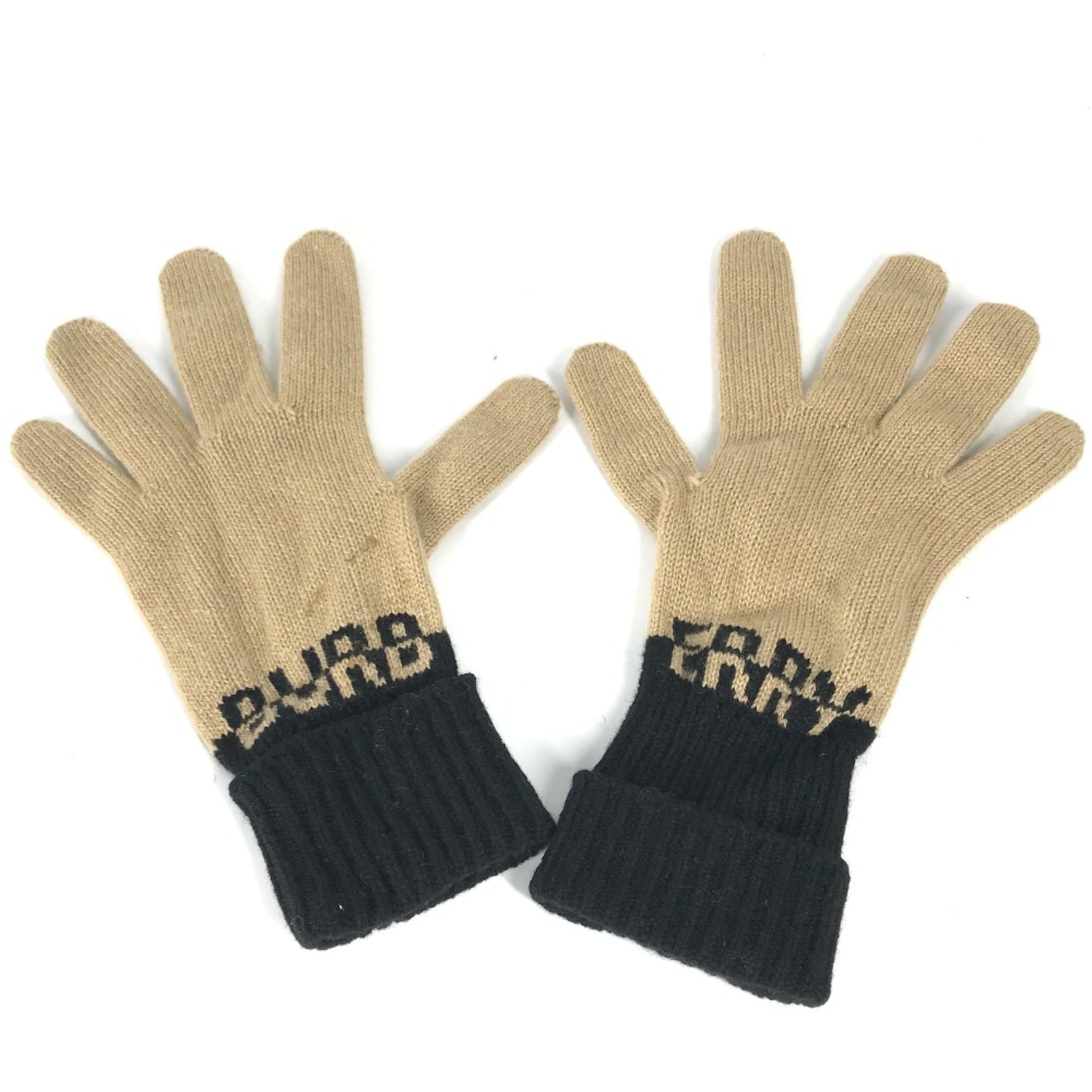 Burberry Bicolor Glove gloves Black