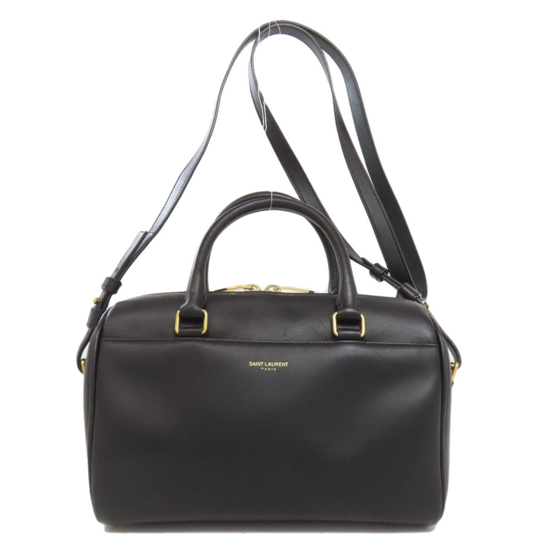 Saint Laurent Baby Duffle Handbag Leather