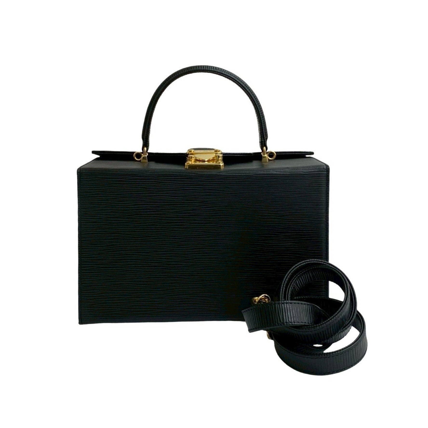FENDI Logo Hardware Epi Leather Genuine Handbag/Shoulder Bag