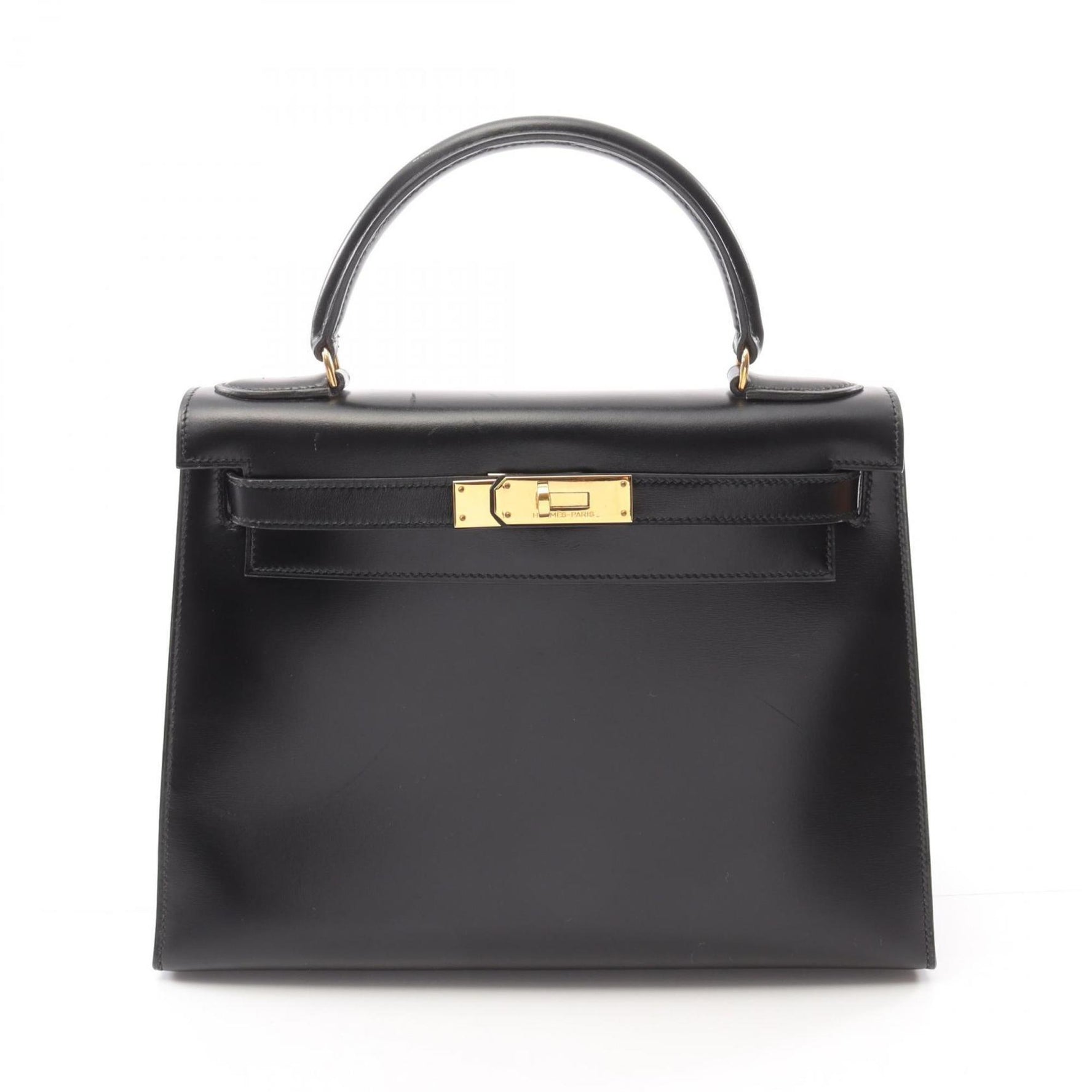 Hermes Kelly 28 Handbag Calfskin (Cowhide) Boxcalf