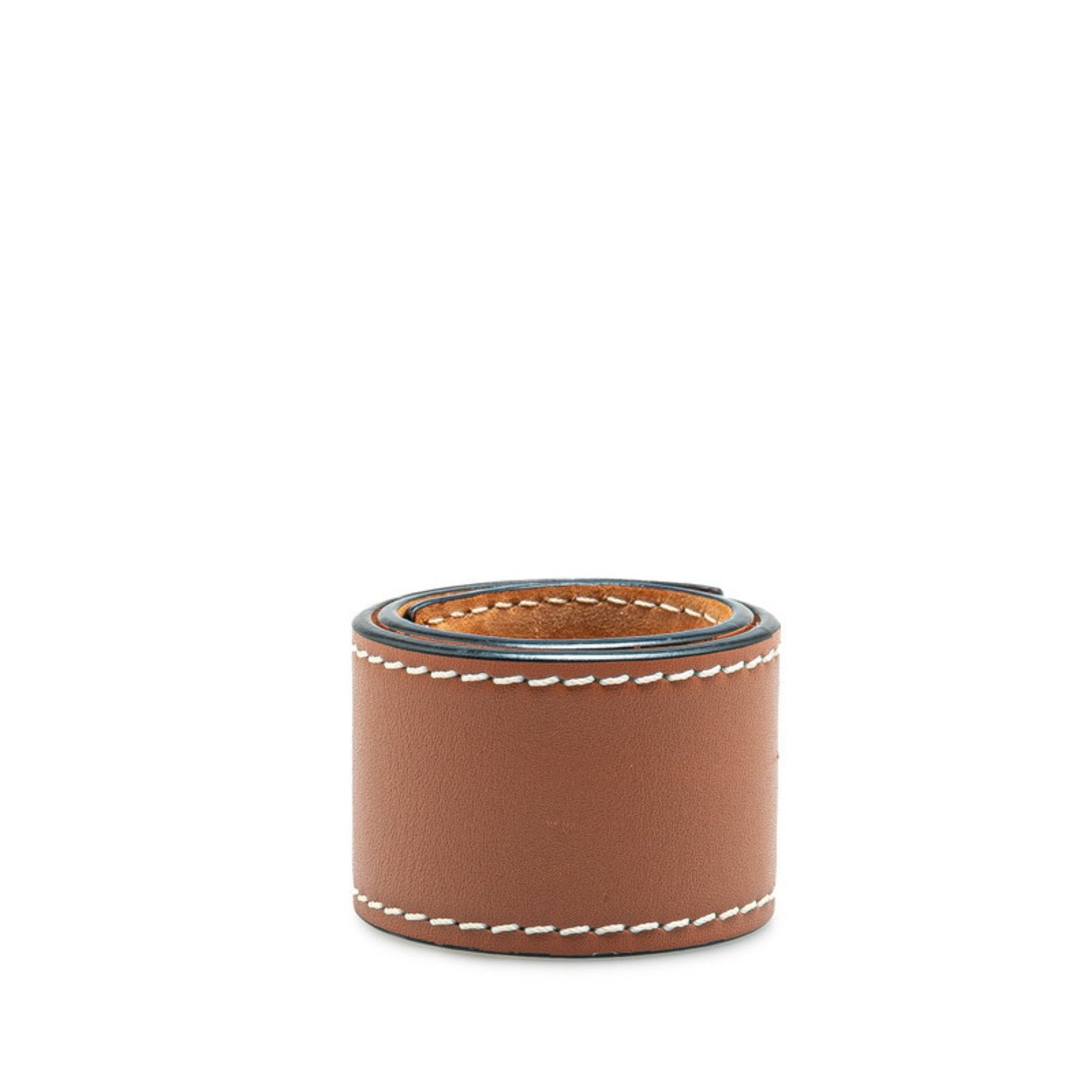 LOEWE Anagram Slap Bracelet Small Bangle Leather