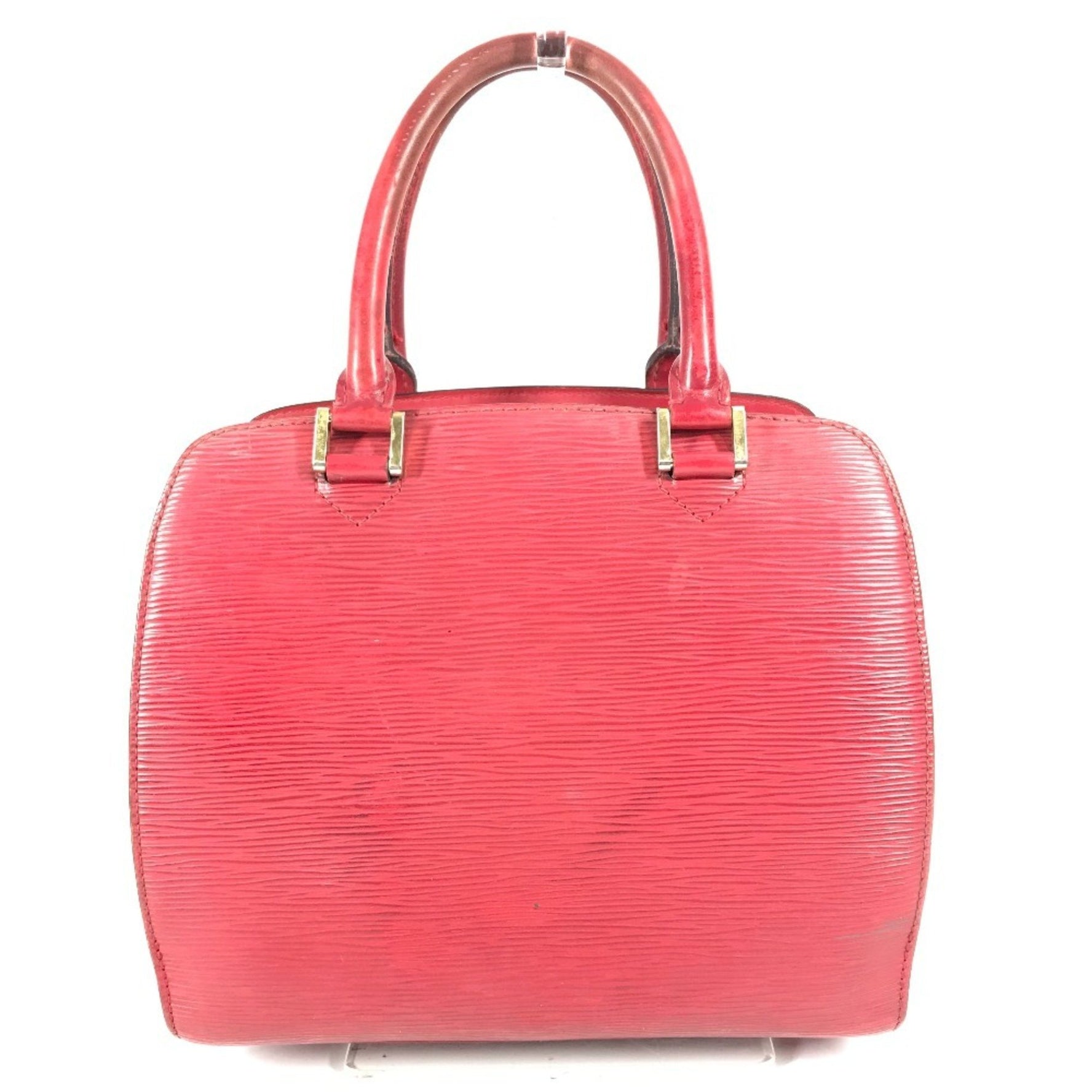 Louis Vuitton Epi Pont Neuf Bag, Handbag, Leather, Castilian Red, Red