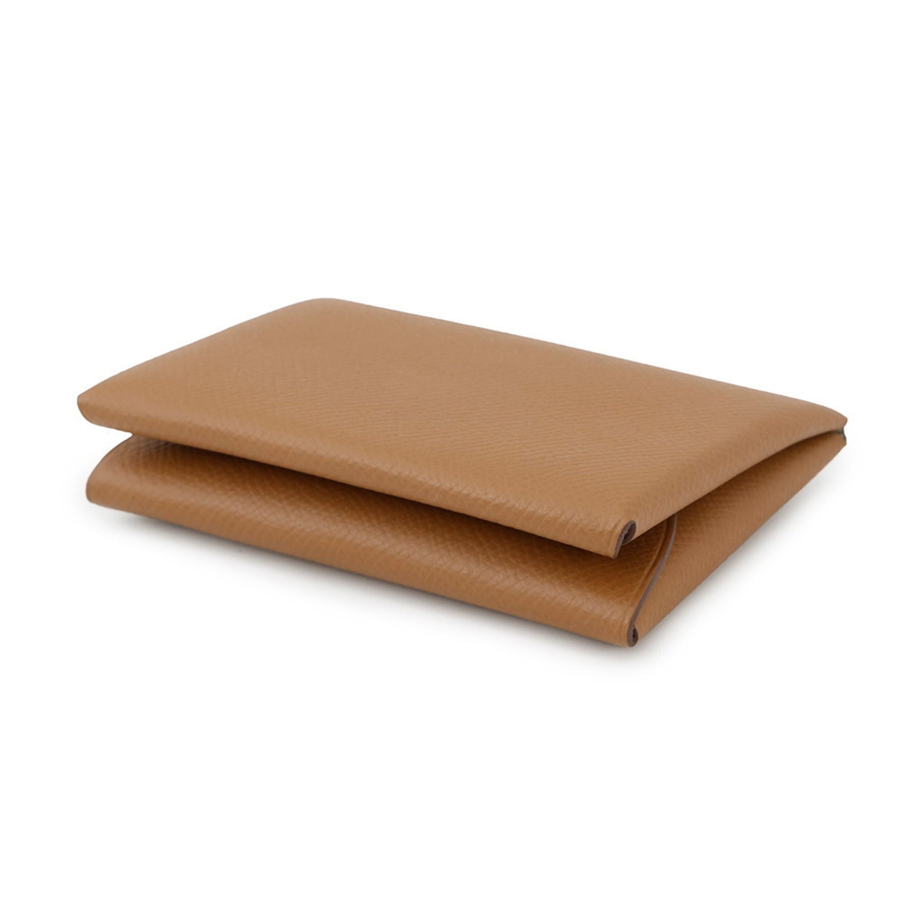 Hermes Hermès Calvi Duo Verso Gold Wallet/Coin Case, Vertifiz Epson, U Stamp