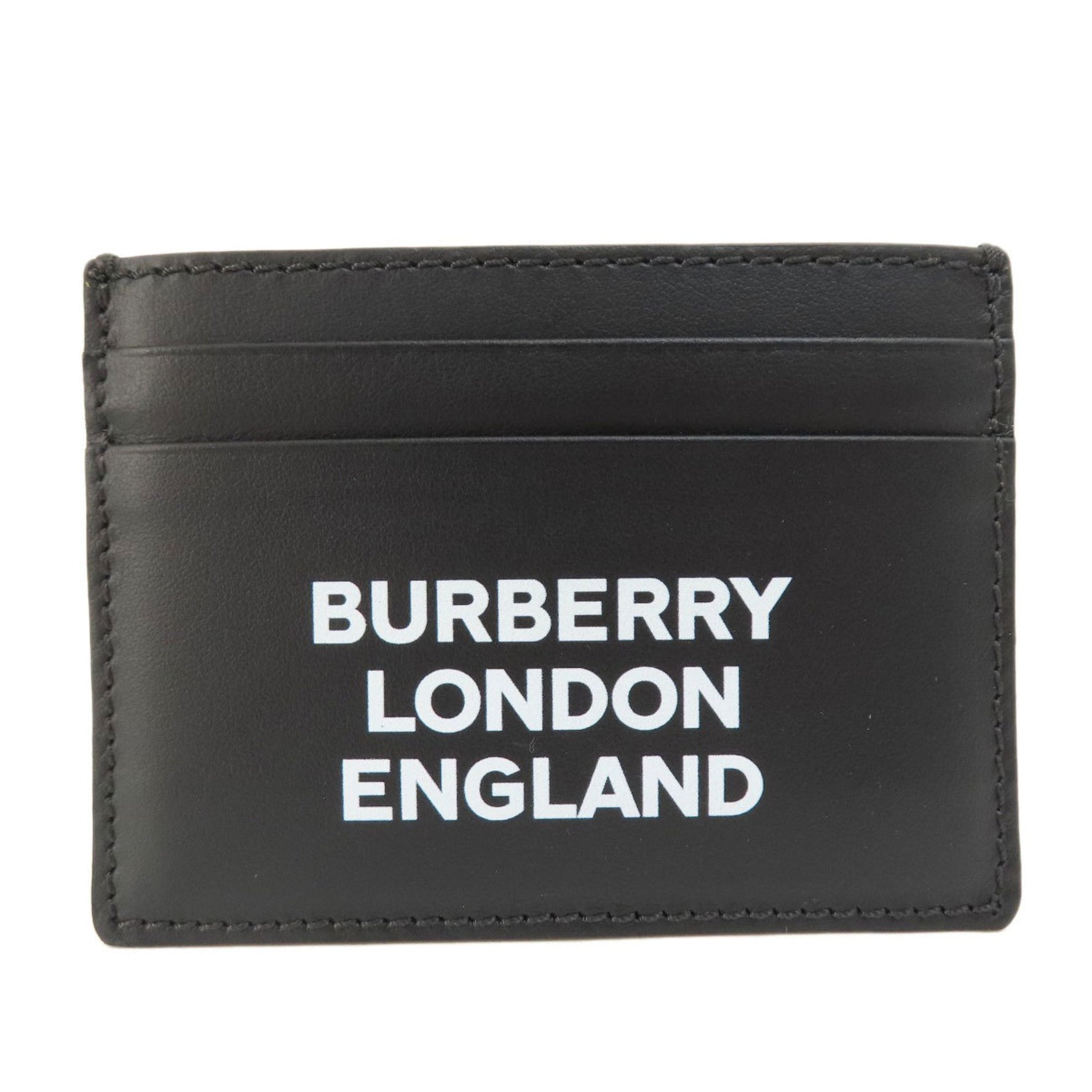 Burberry Business Card Holder/Card Case Leather