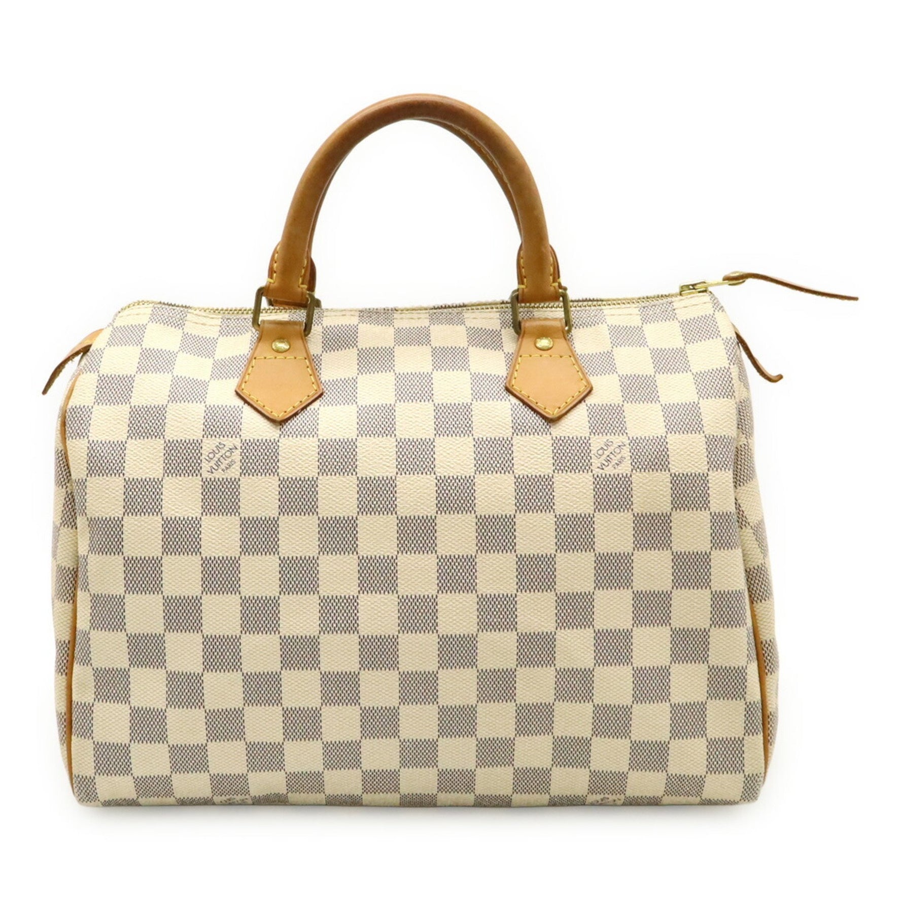 LOUIS VUITTON Damier Azur Speedy 30 Handbag