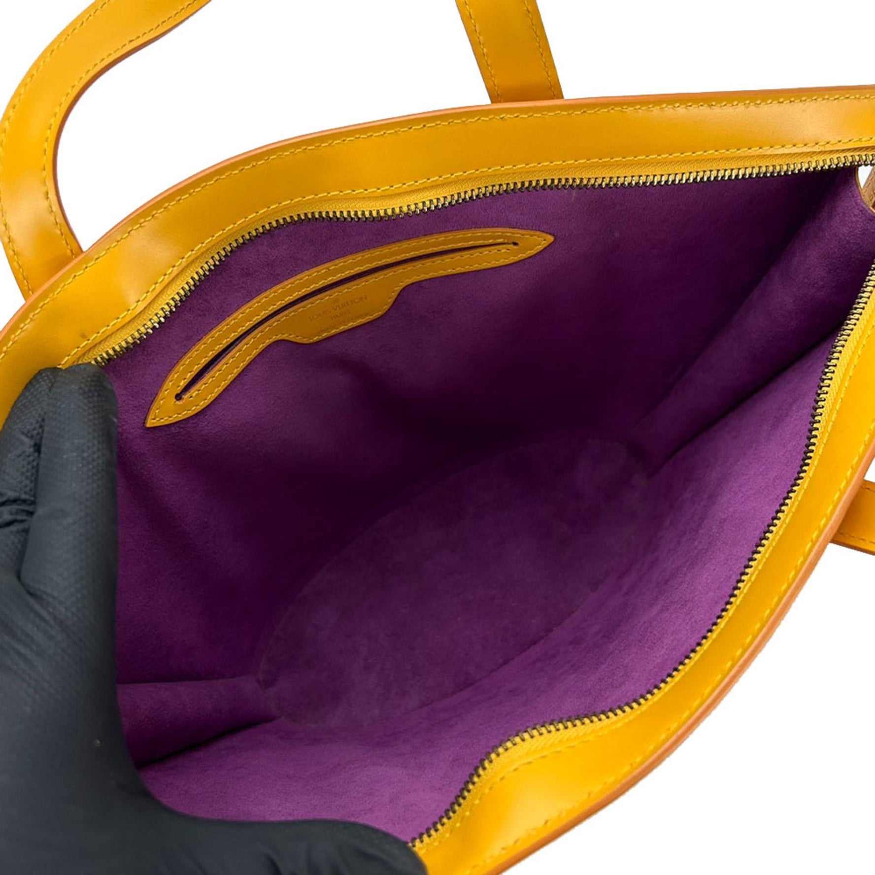 Louis Vuitton LV Tote Bag hand bag Sun Jack pm Epi Leather