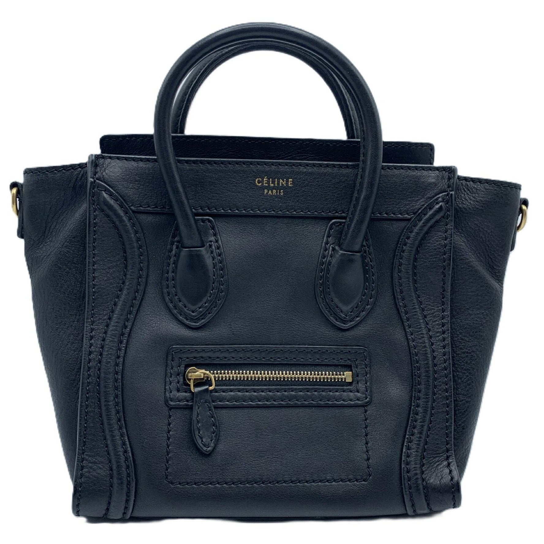 Celine Luggage Nano Shopper Handbag Shoulder Bag