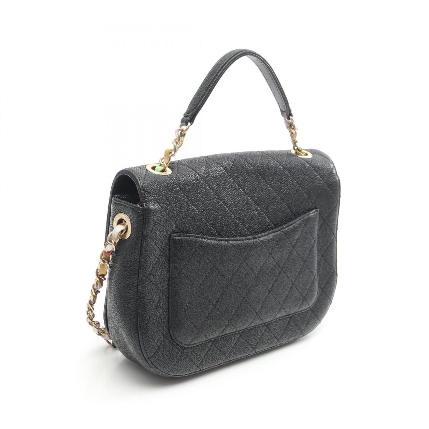 CHANEL Matelasse Shoulder Bag in Calfskin Leather