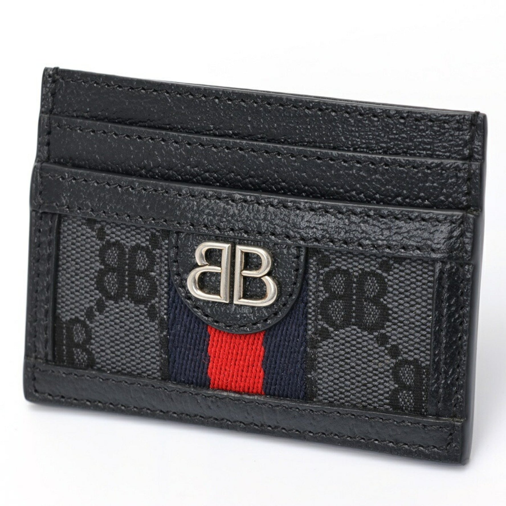 Balenciaga x Gucci Hacker Project Card Holder Case Canvas/Leather
