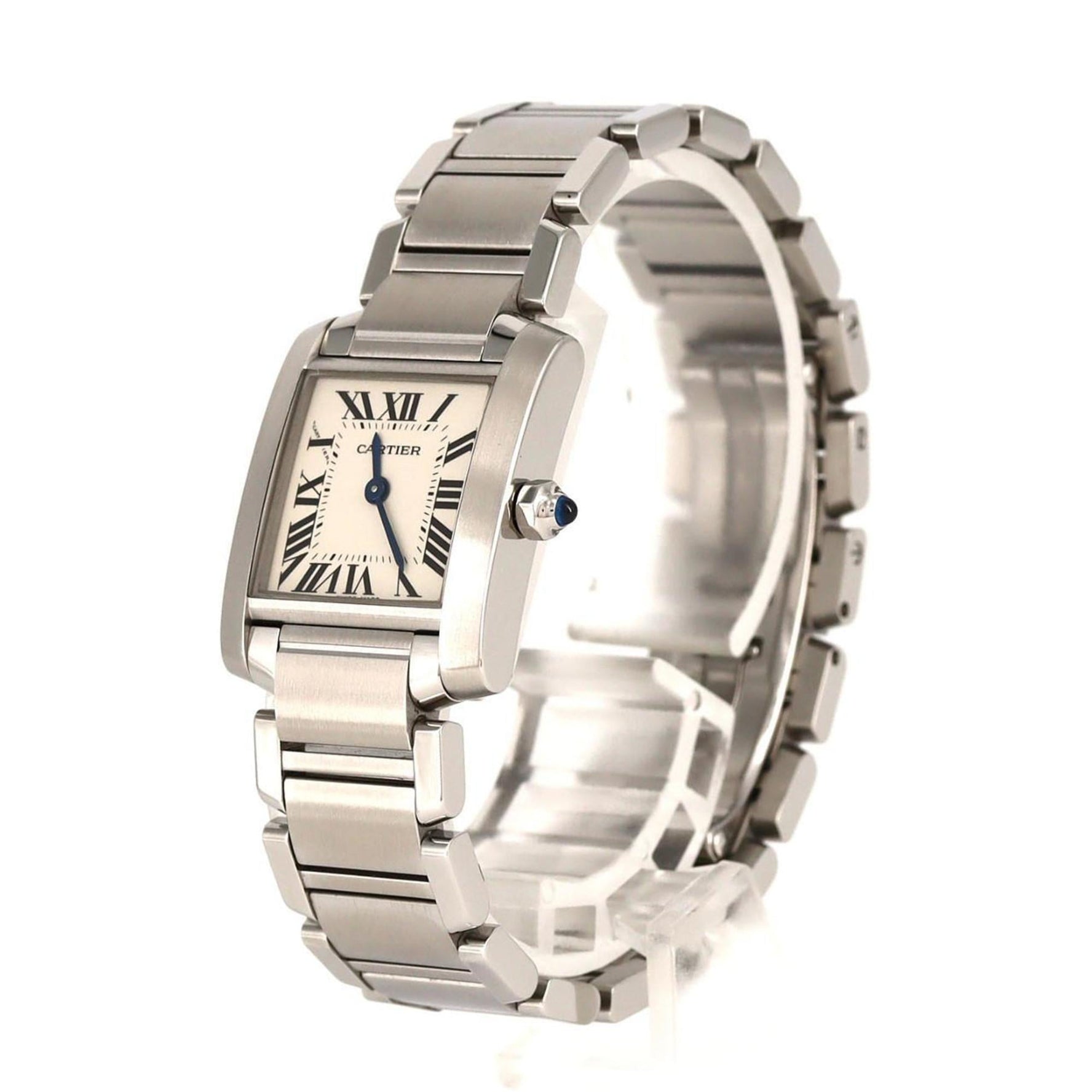 Cartier Tank Française SM Stainless Steel Quartz Watch