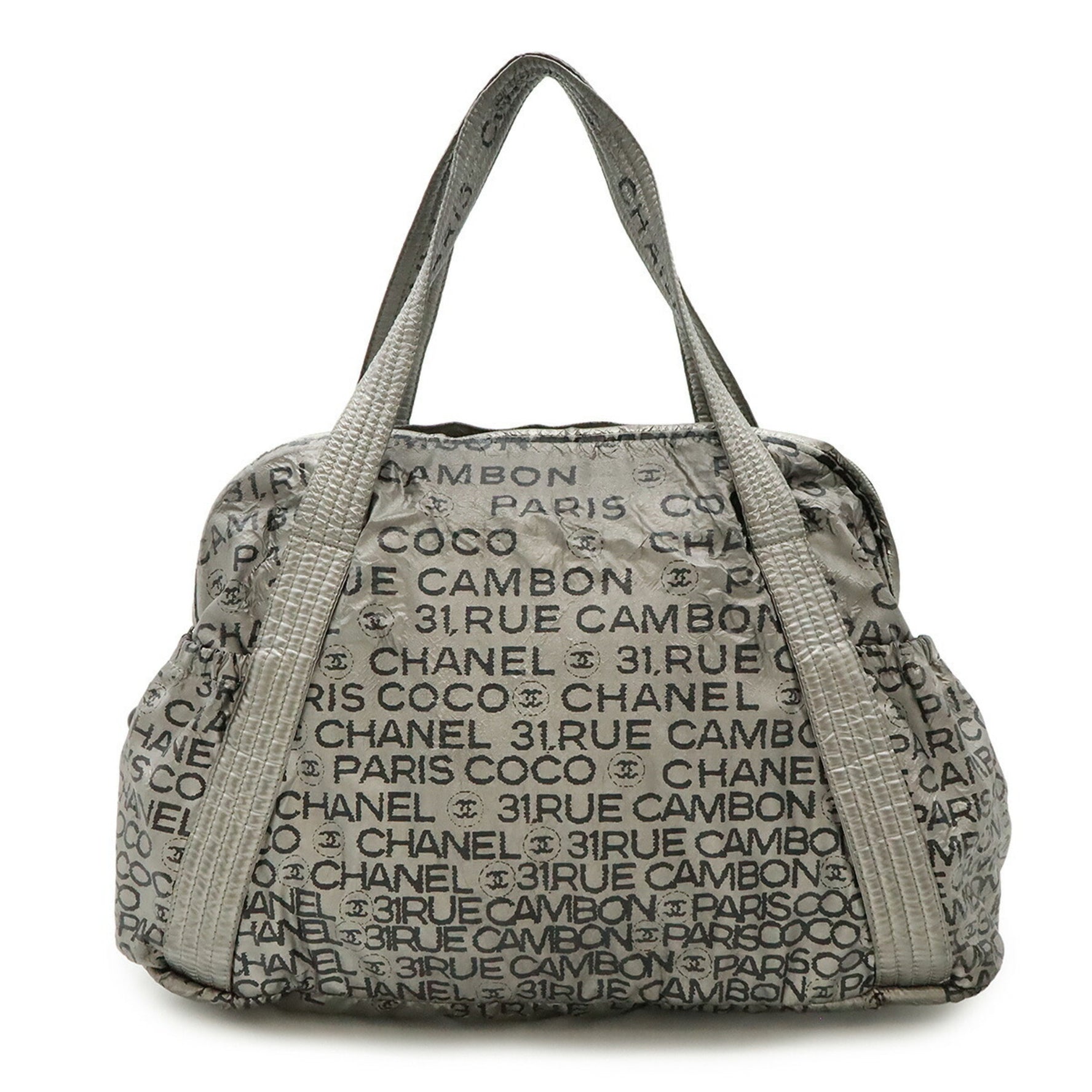 CHANEL Unlimited Tote Bag Shoulder Nylon 6114