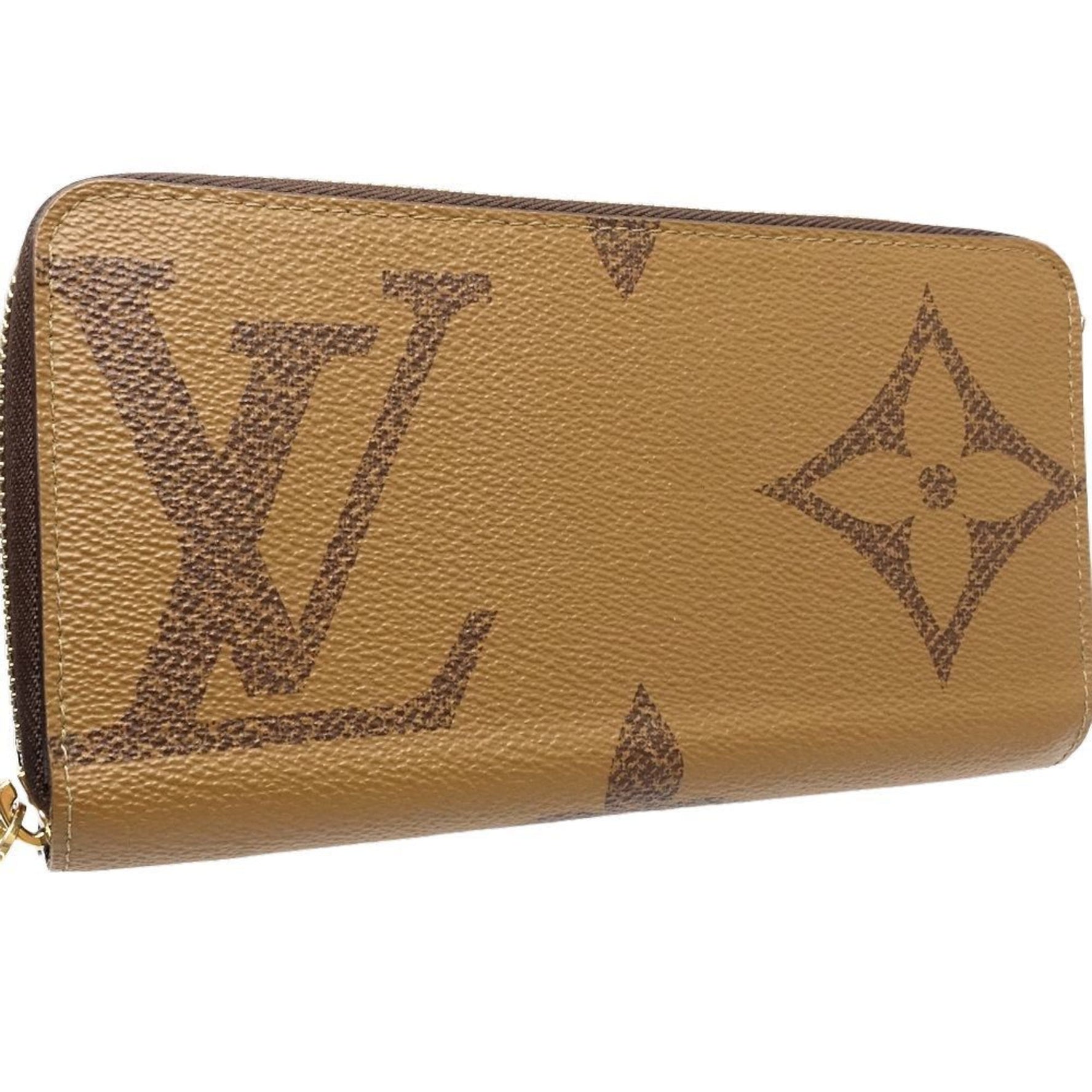 Louis Vuitton Long Wallet Zippy Monogram Reverse