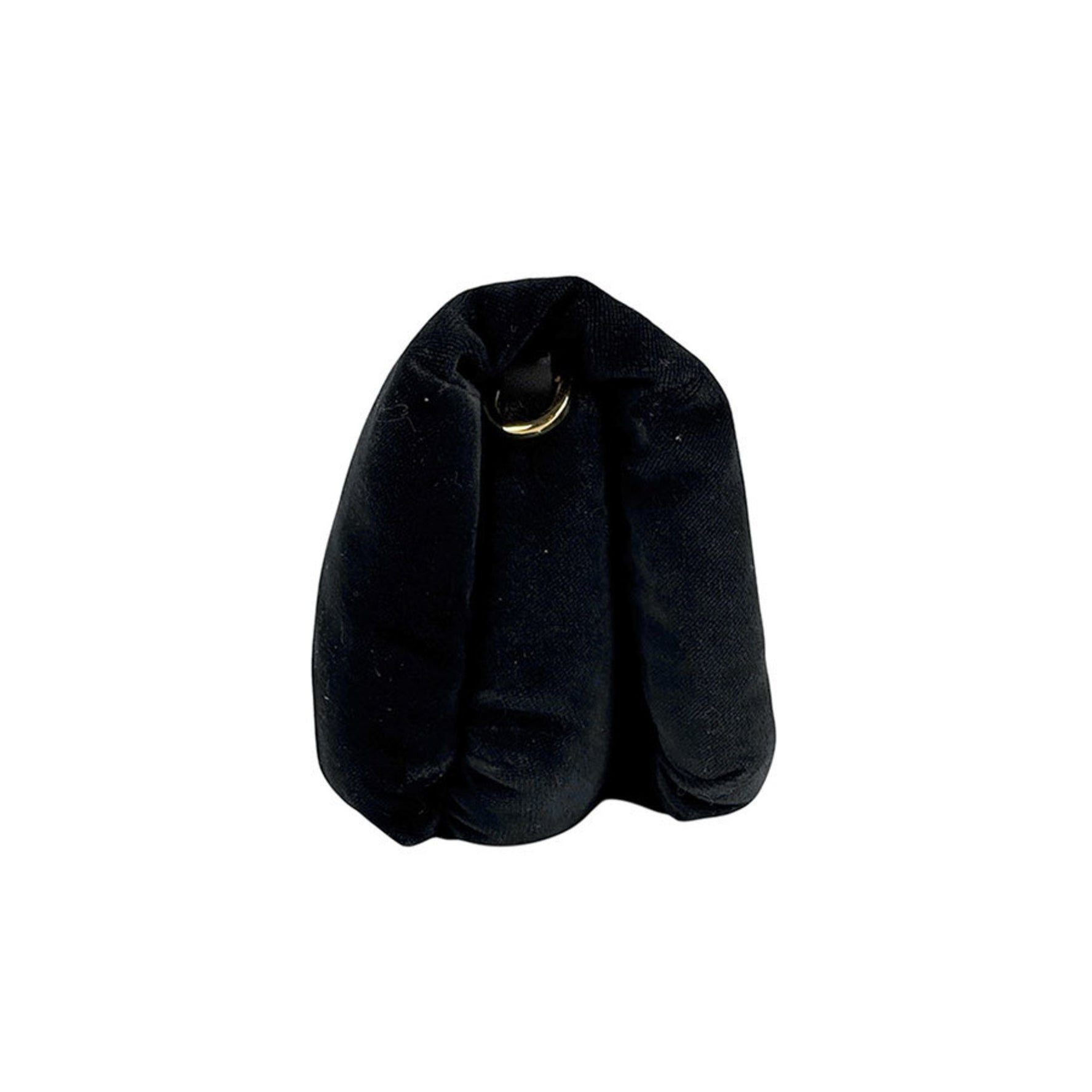 LOEWE Anagram Puffer Goya Shoulder Bag in Velvet