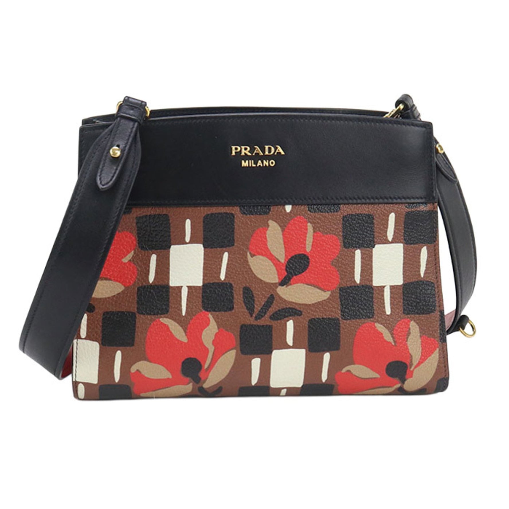 PRADA Bibliotheque Shoulder Bag