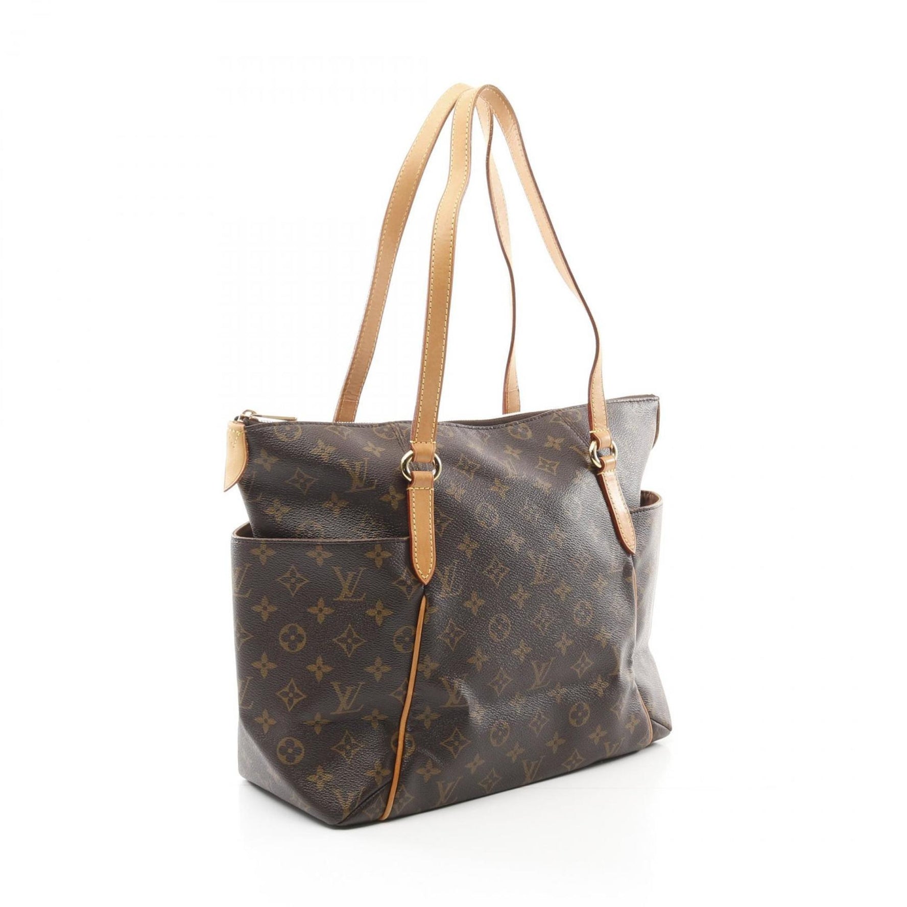 Louis Vuitton Totally MM Tote Bag, Coated Canvas and Leather, Monogram