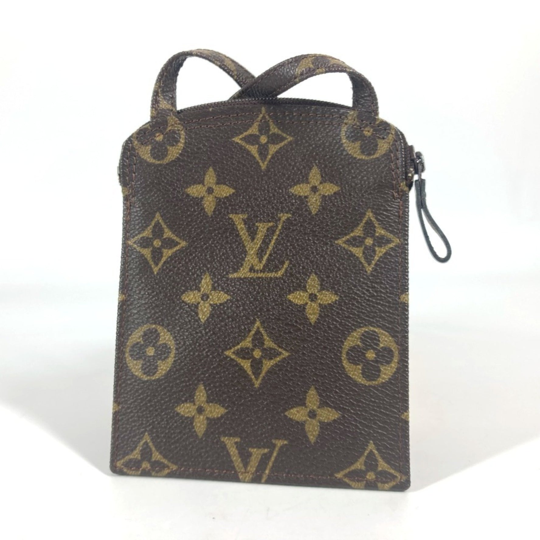 Louis Vuitton Monogram Pochette Secret Bag Crossbody Shoulder Canvas Men's